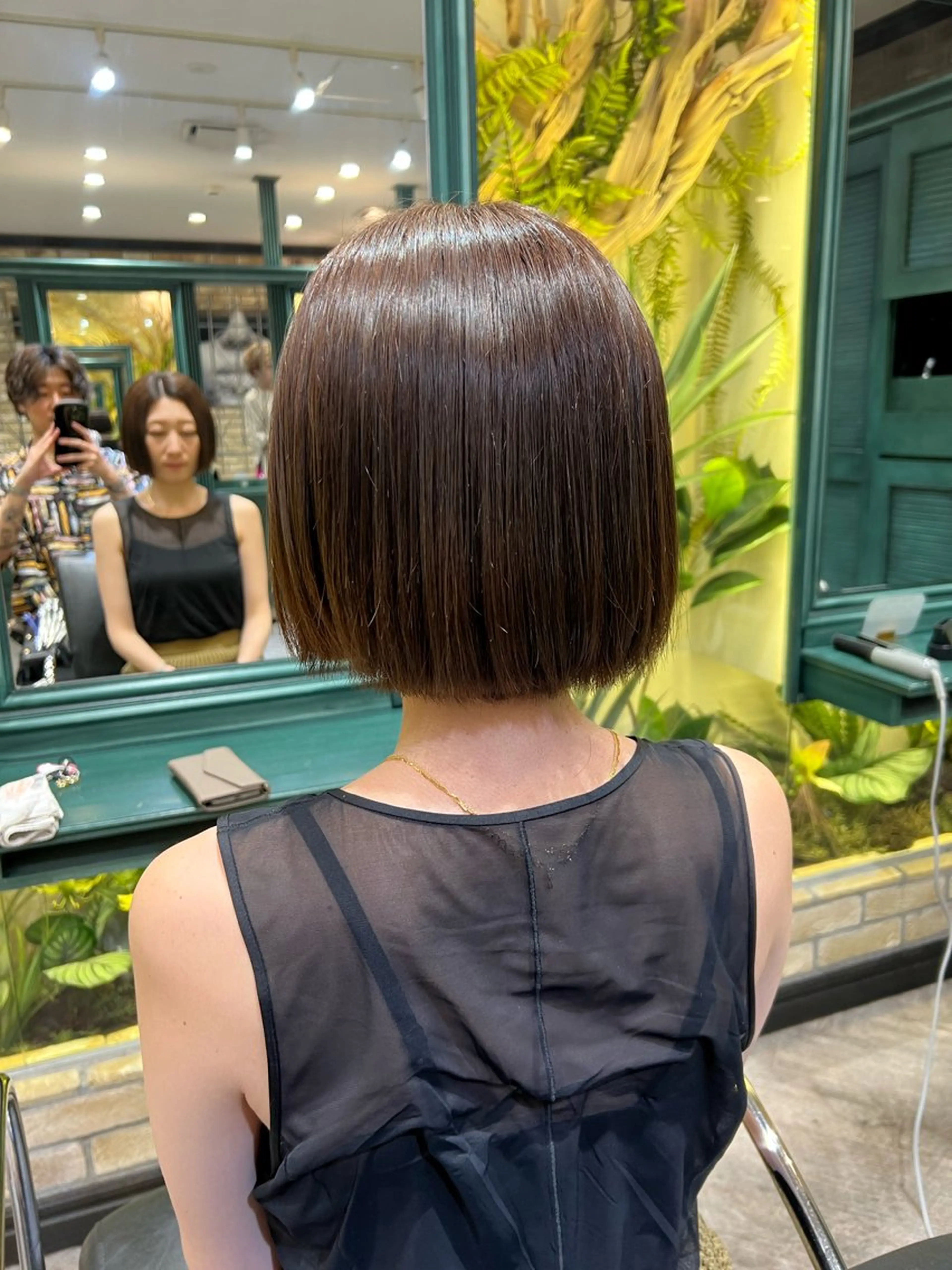 ショート ボブ LOG武蔵新城所属・口コミ見てください！ ⭐️メンズカット大成のヘアスタイル