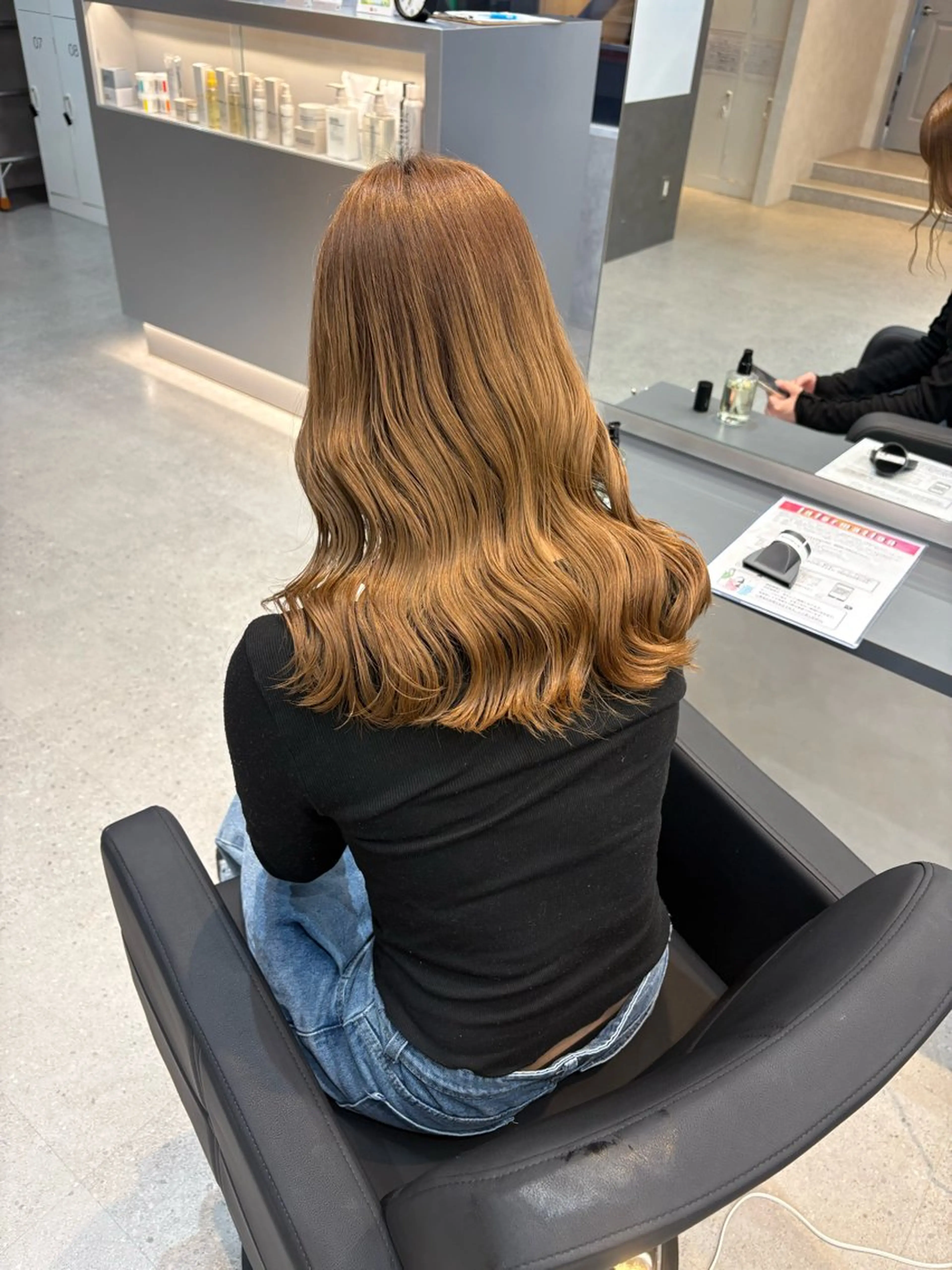 ロング カラー 大西ひなた/パーマ &メンズカット✨️のヘアスタイル