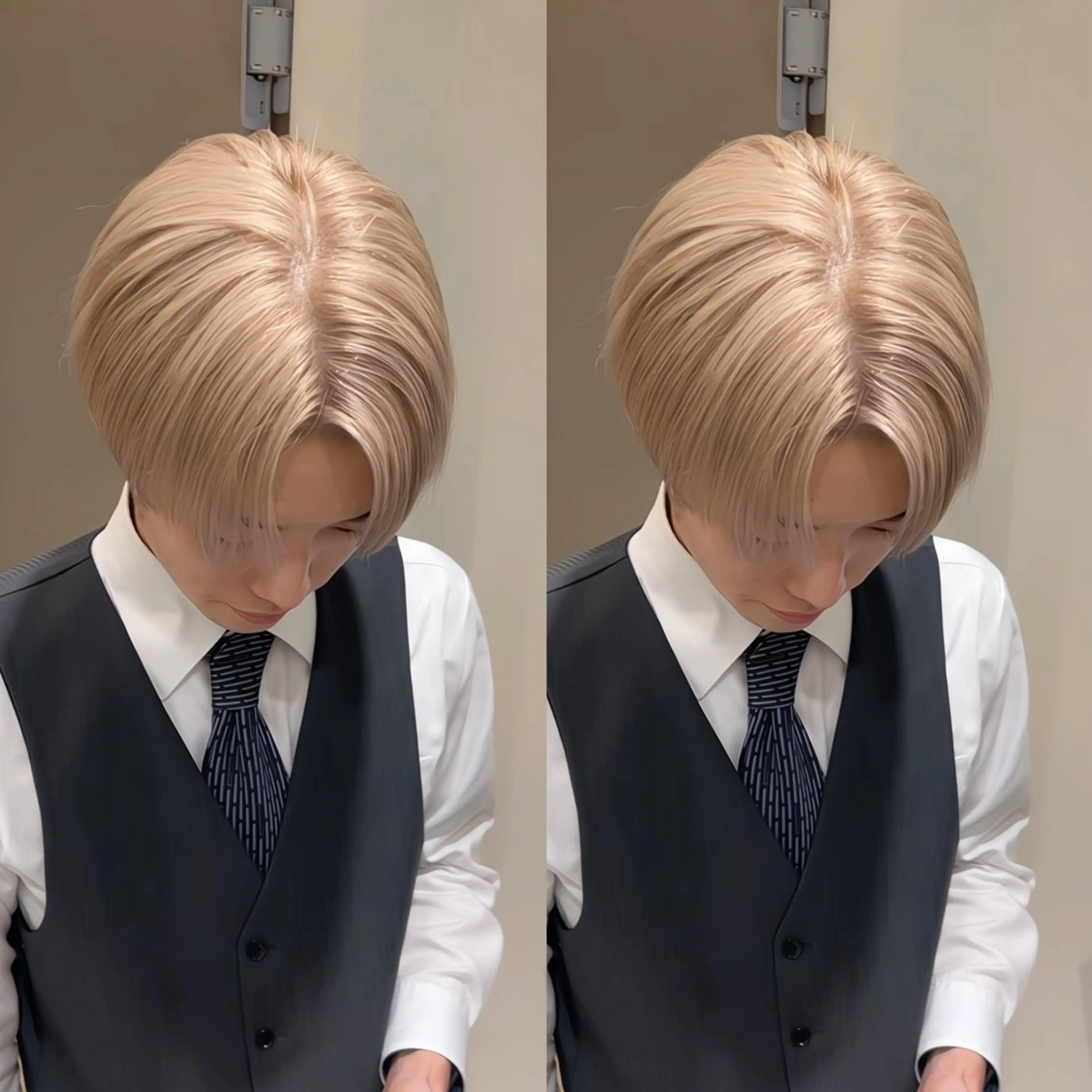 ブリーチ1回➕カラー➕トリートメントの写真