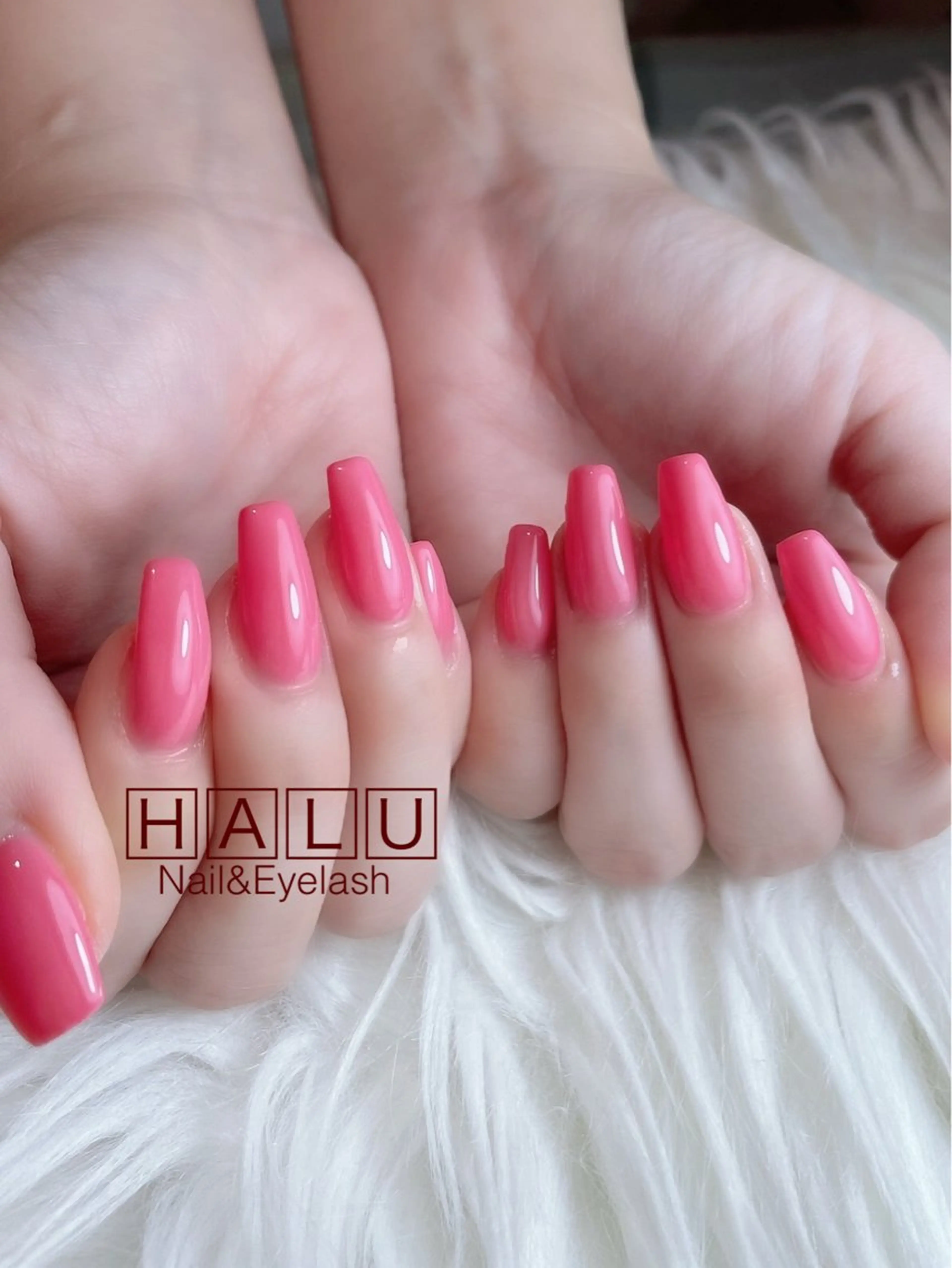 ネイル ピンク 春ネイル HALU ハルのネイルデザイン