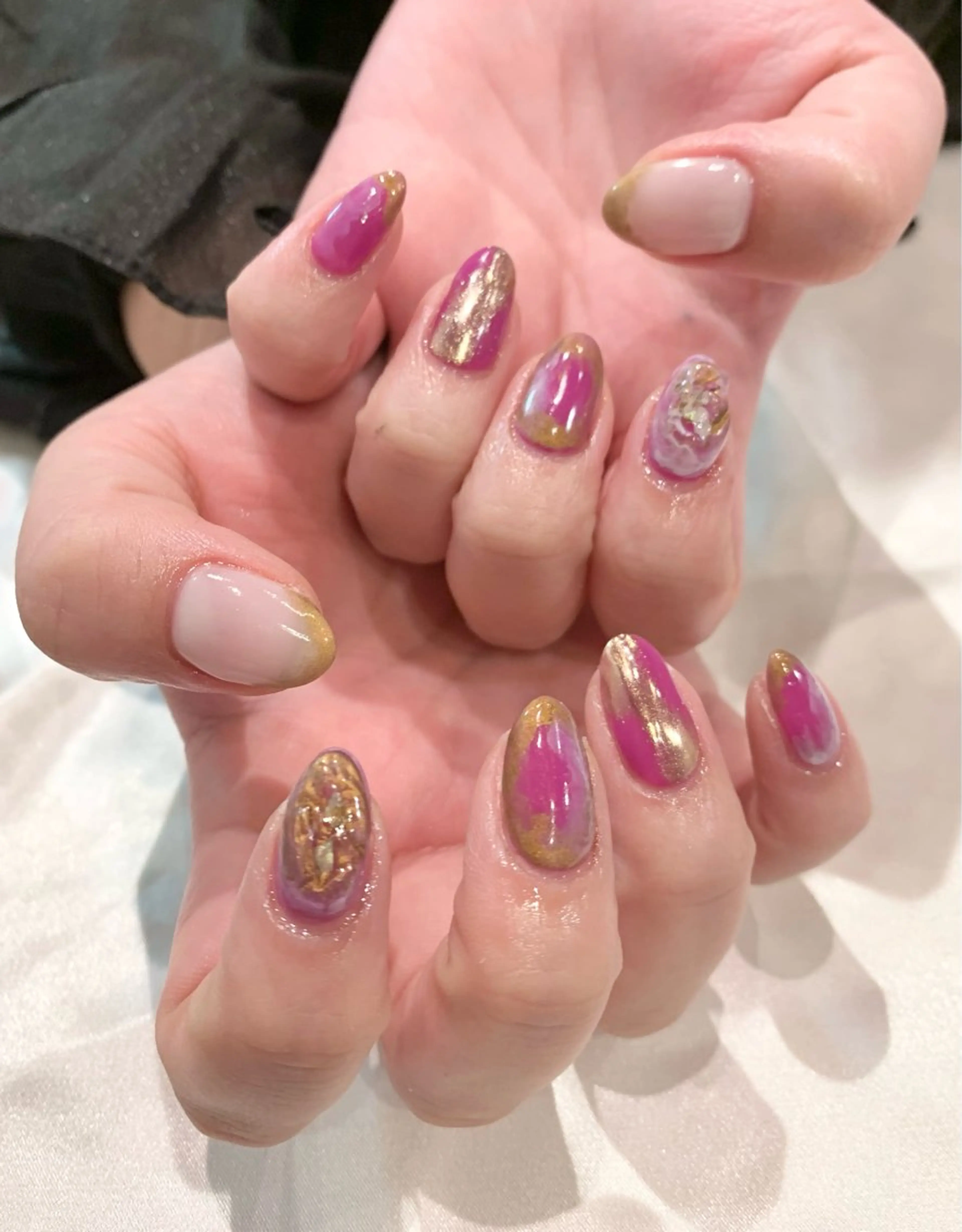 ネイル ハンドネイル ecrin 💎 mayuのネイルデザイン