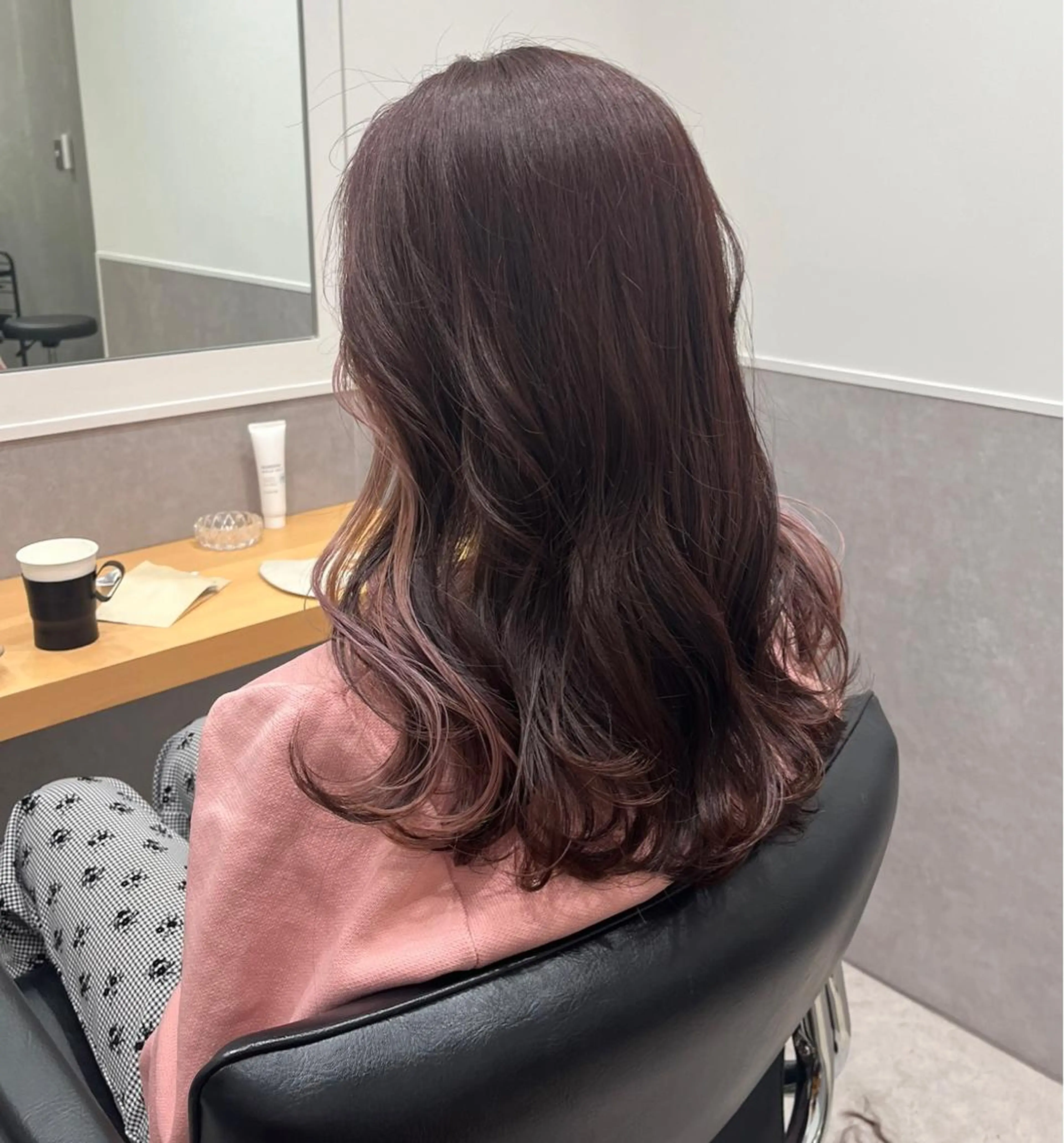 ロング カラー ヘアカラー トリートメント GO TODAY SHAiRE SALON所属・𝒢𝒾𝓇𝓁𝓎 ⑅ 𝓎𝓊𝓀𝒶のヘアスタイル