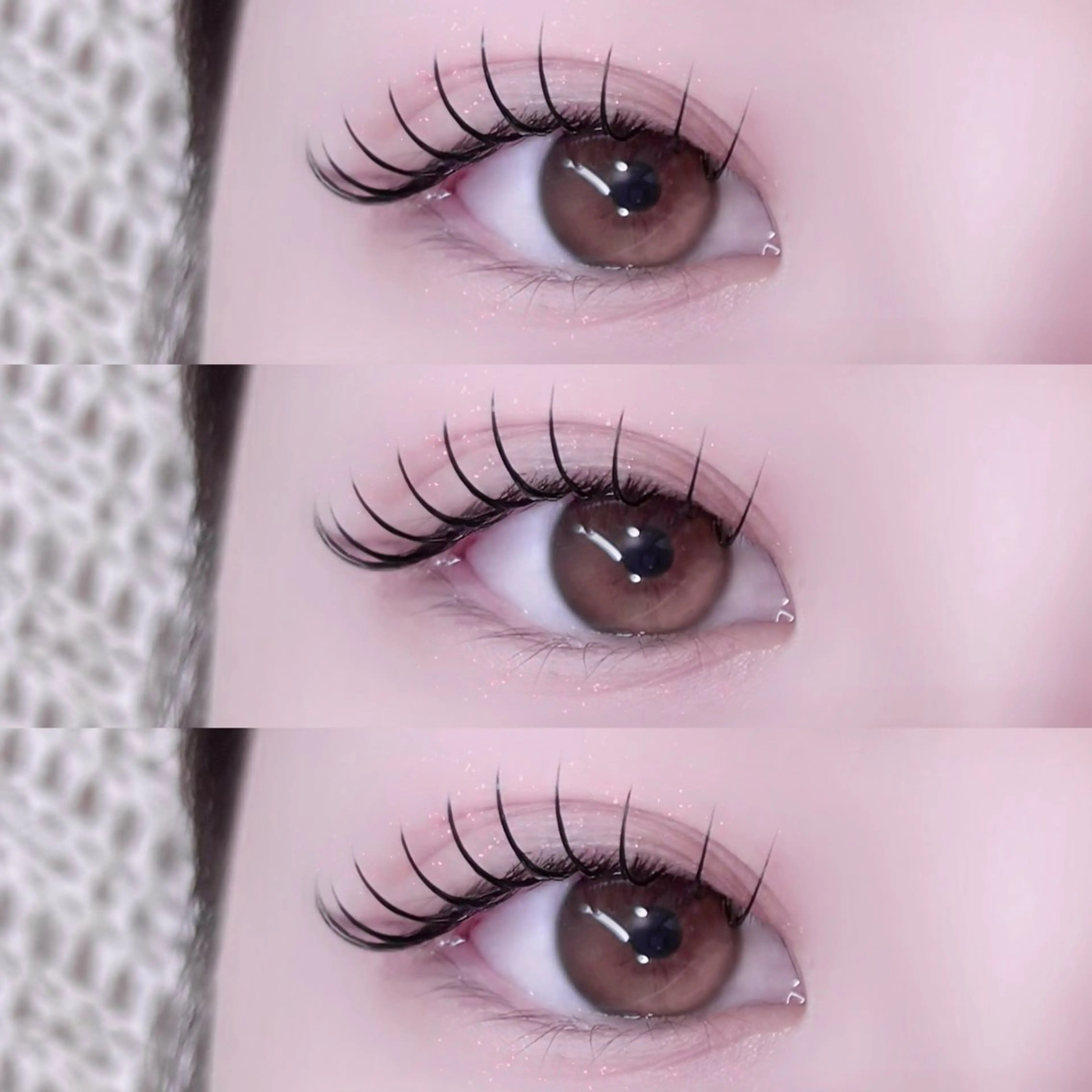 マツエク・マツパ CCカール Cカール フラットラッシュ セクシー マツエク ♡🎀束感まつげ/ rua🎀♡のマツエク・マツパデザイン