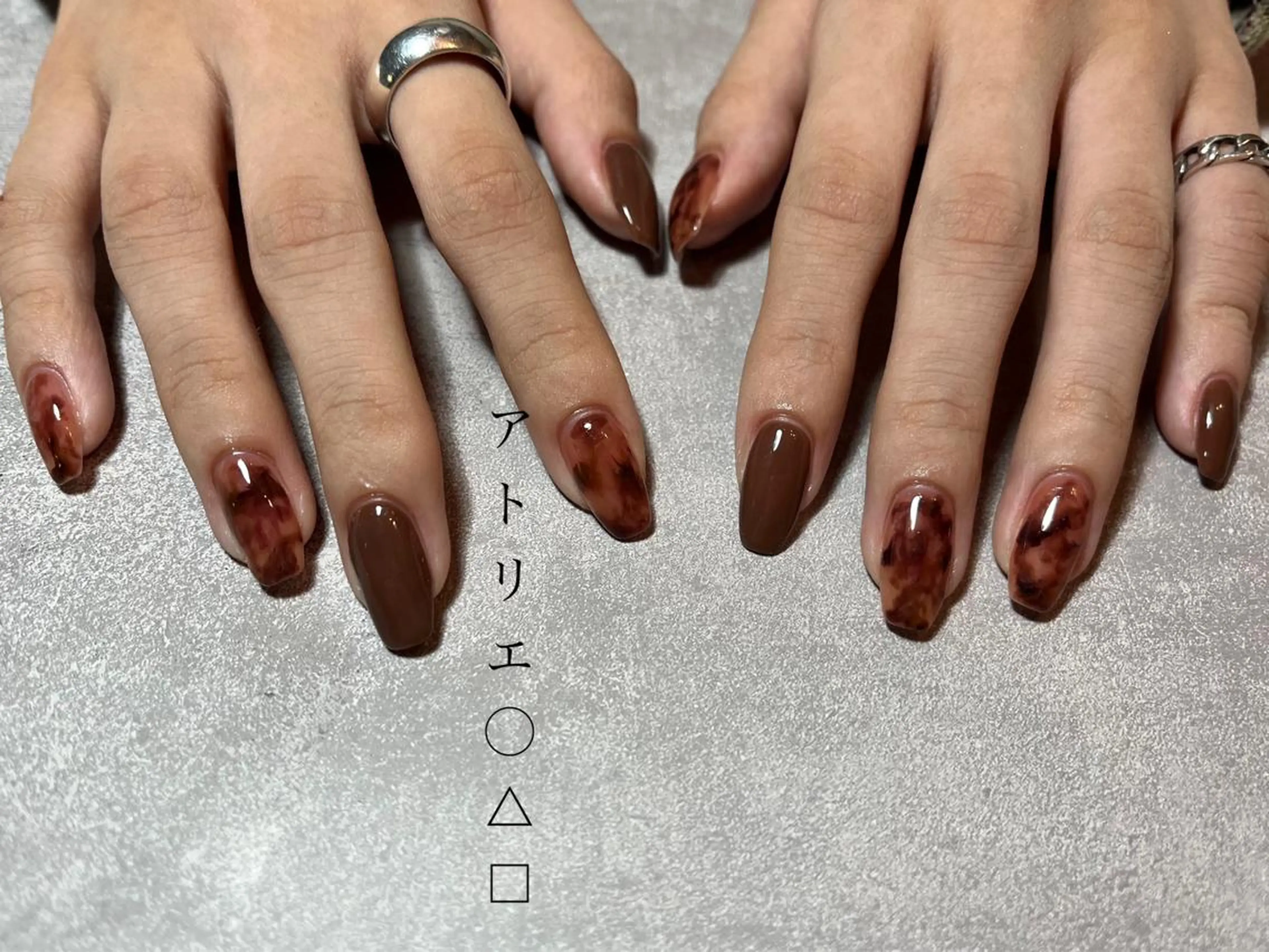 ネイル ハンドネイル アトリエ ○△□のネイルデザイン