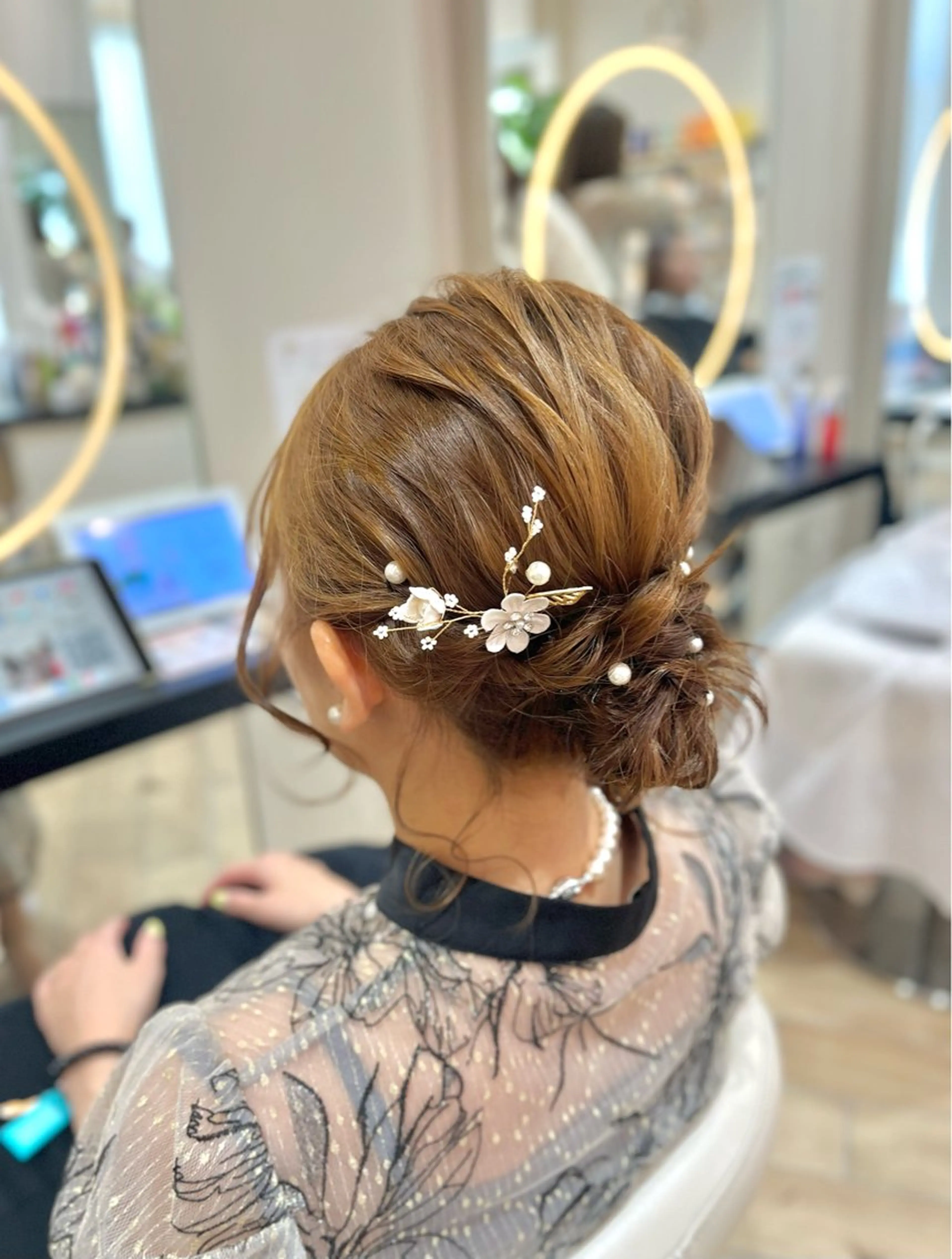 【結婚式お呼ばれ】アレンジの写真