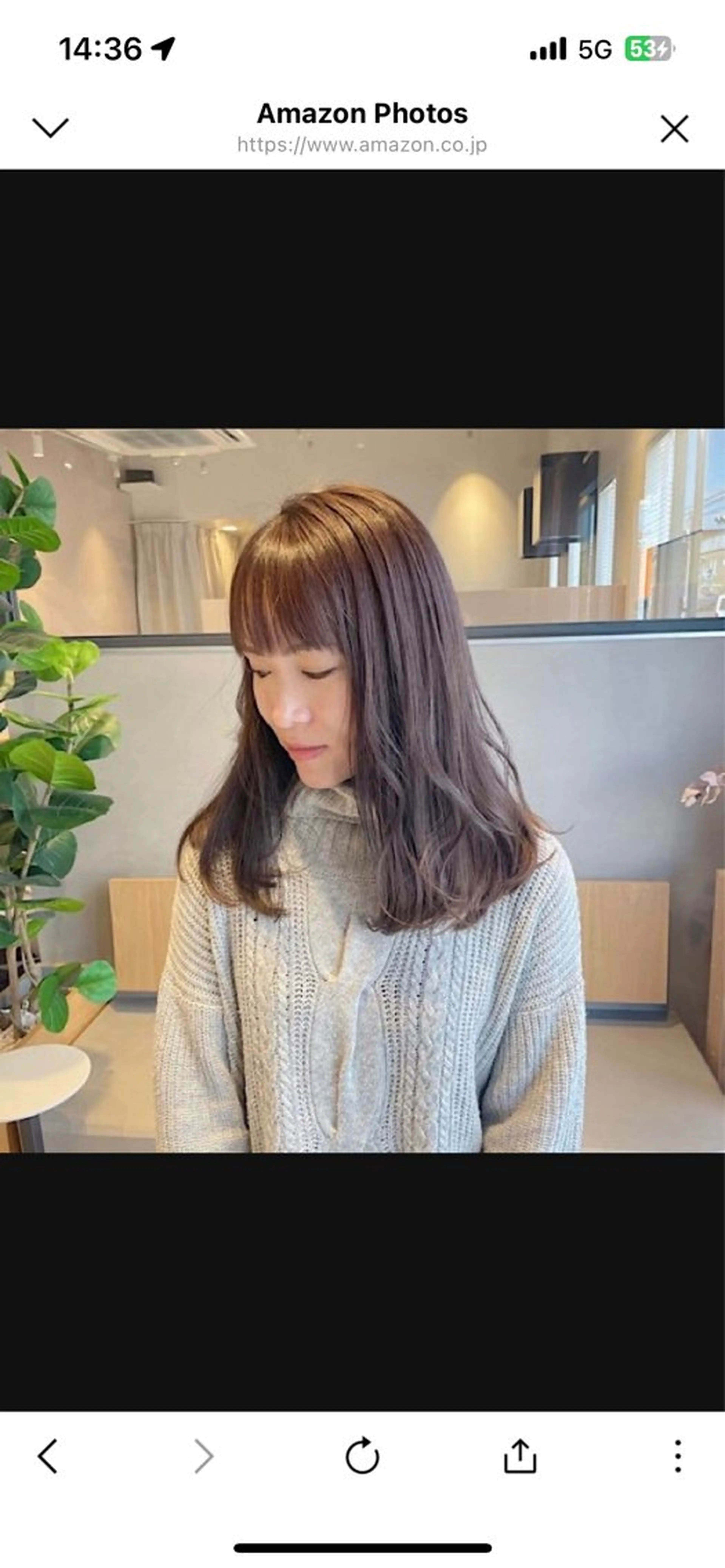 ロング カラー ブラウンカラー カット ヘアカラー トリートメント ✨艶髪職人艶カラー✨ 中本輝人のヘアスタイル
