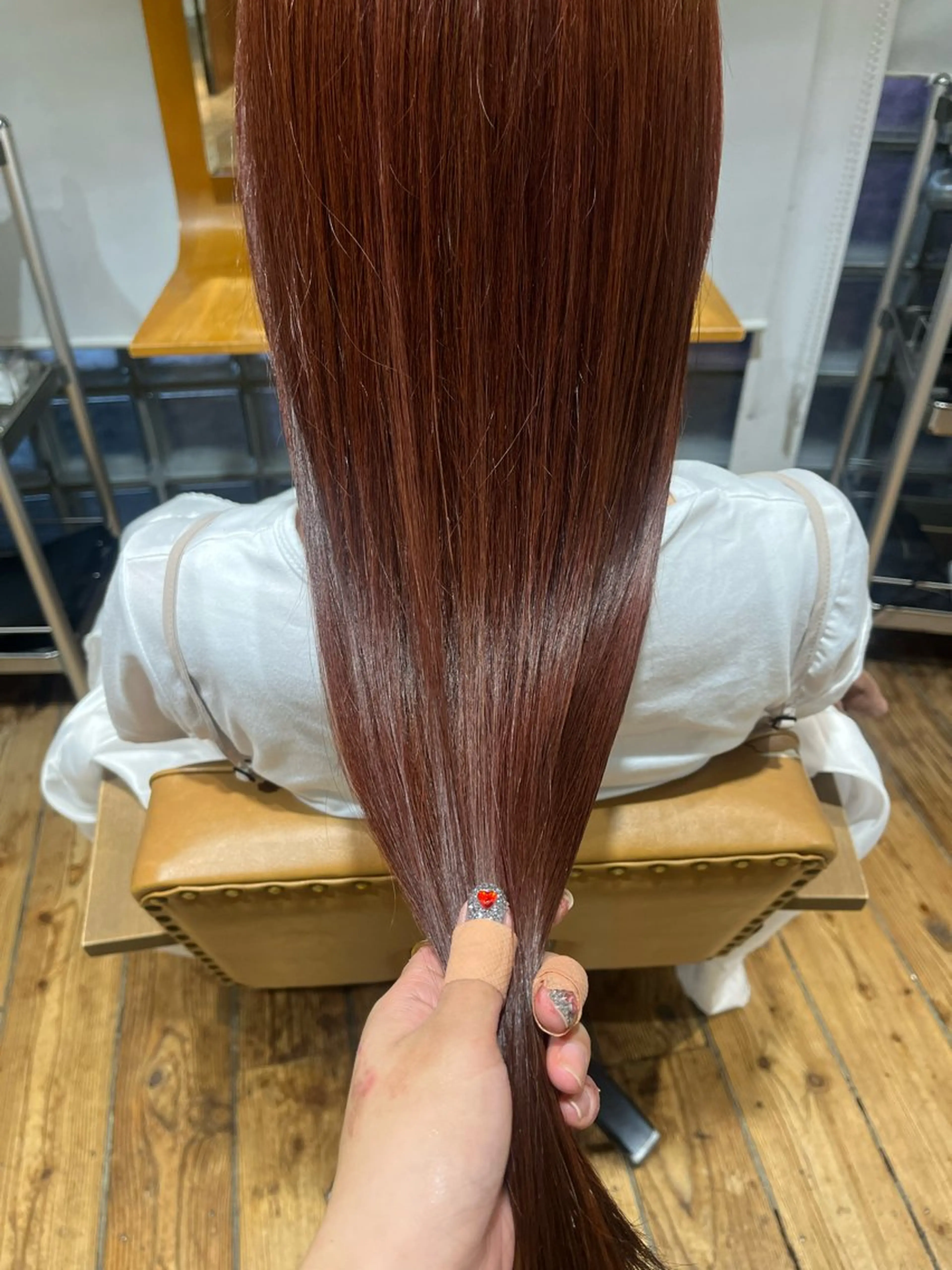 ロング カラー カット/パーマモデル 募集🩵　yukaのヘアスタイル