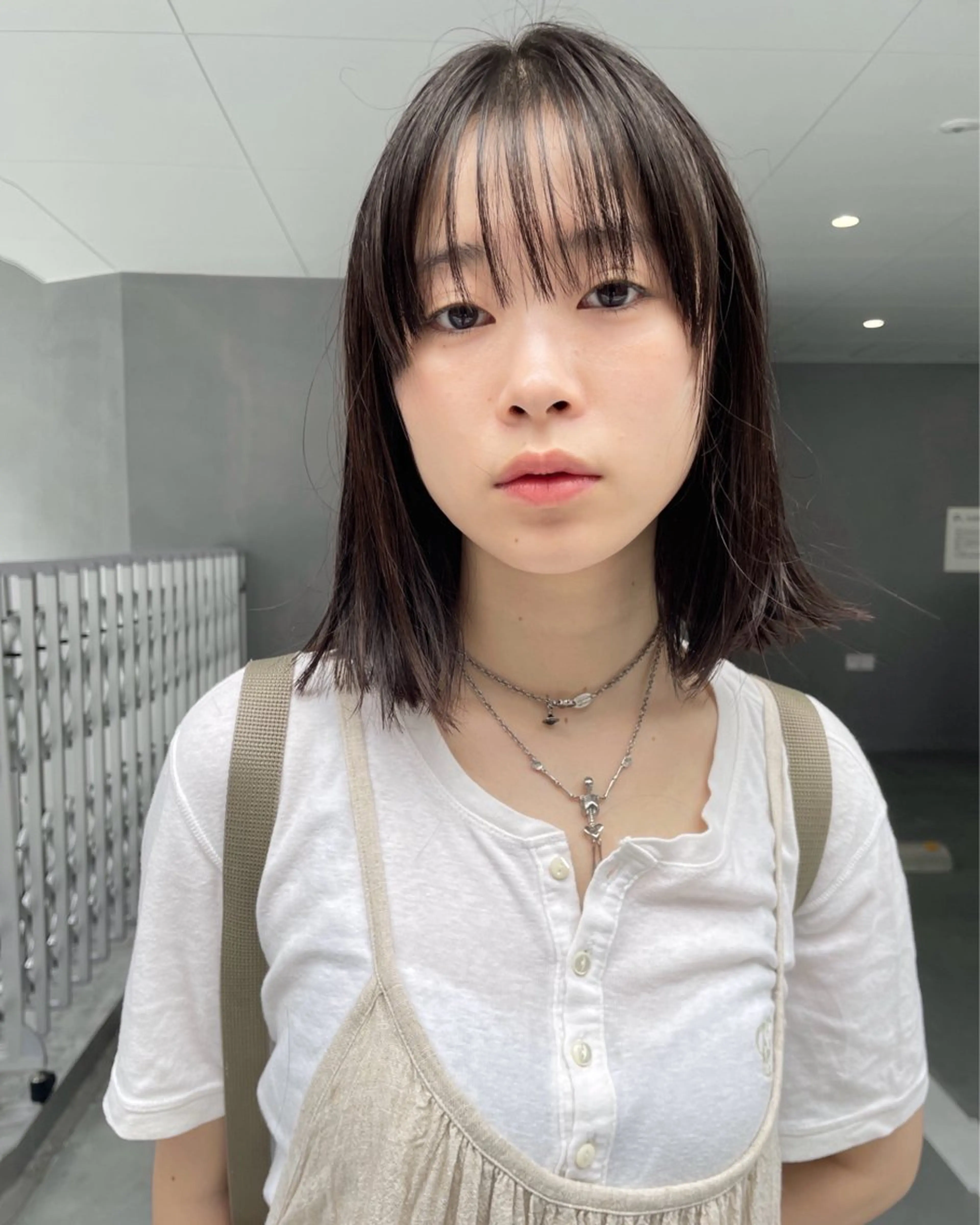 ミディアム 森田 博樹のヘアスタイル