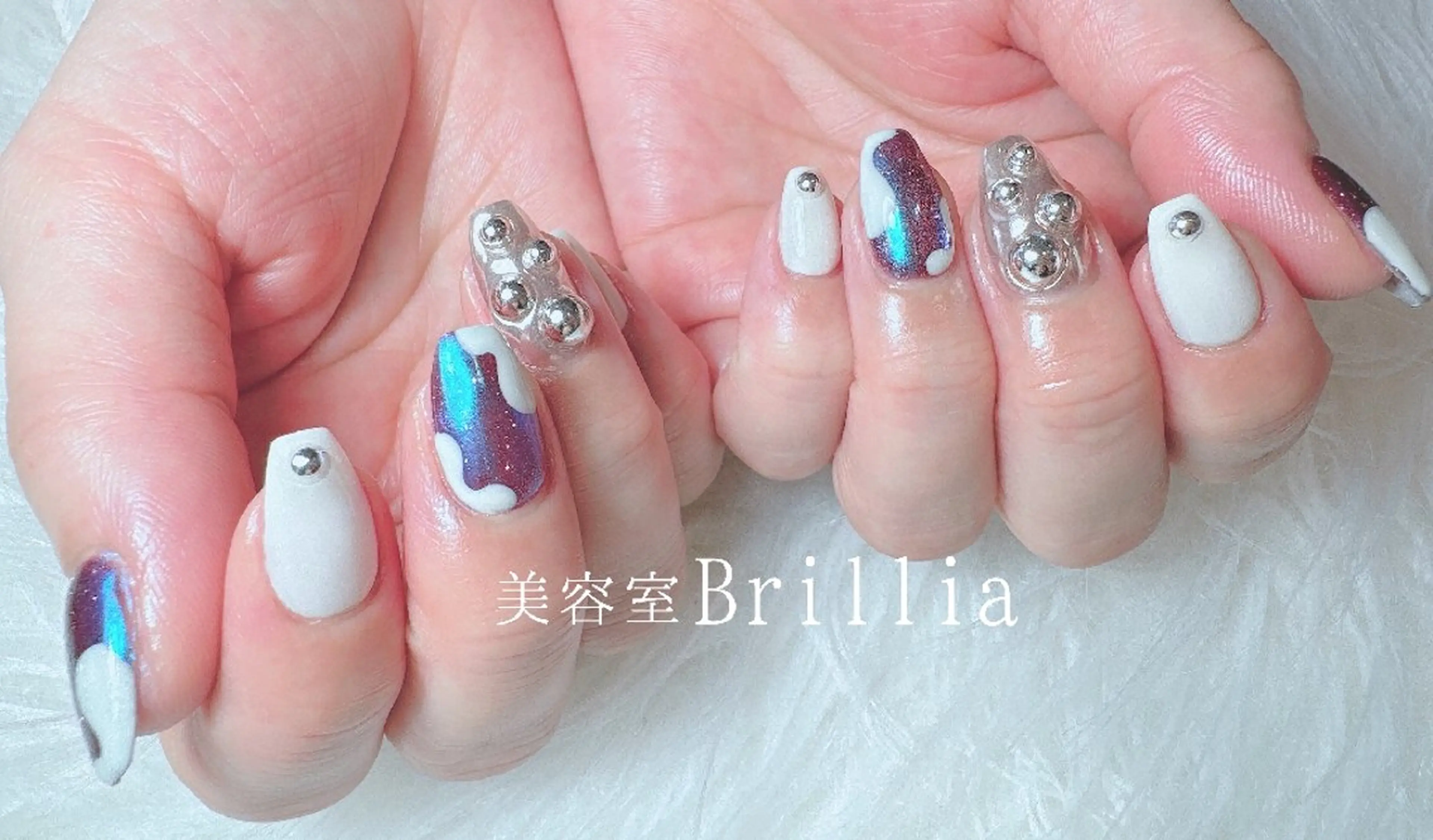 ネイル ハンドネイル 柴田 彩のネイルデザイン