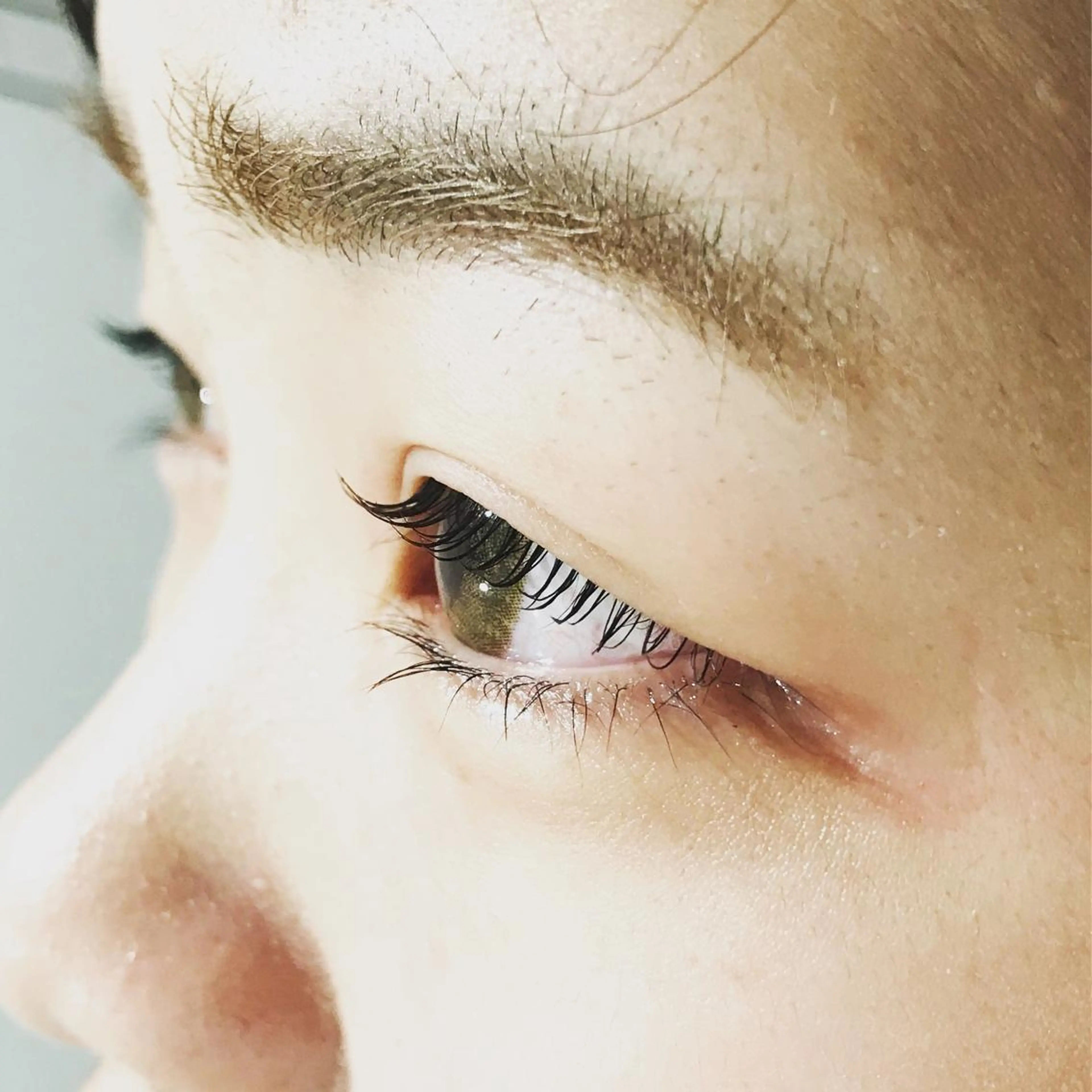 マツエク・マツパ 一重×まつ毛パーマ にっくに ちひろの眉毛・アイブロウイメージ