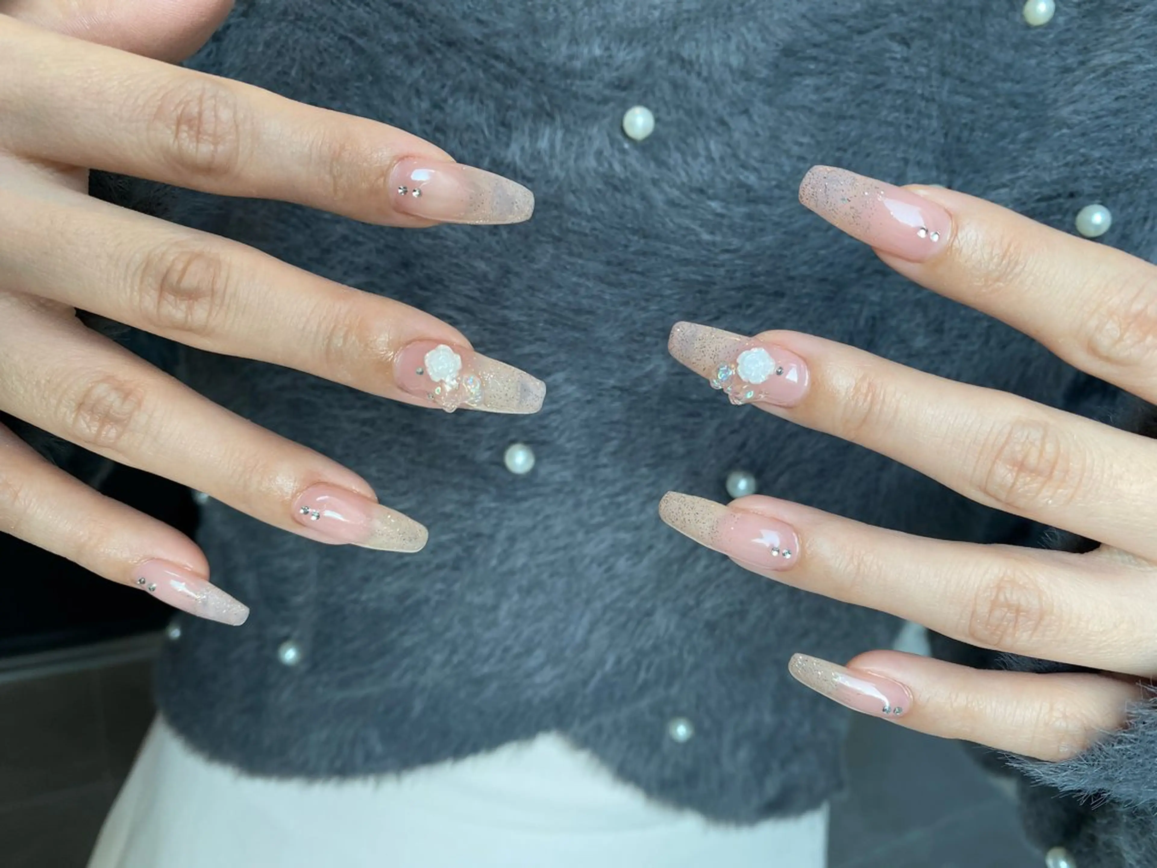 🌷オフ🈶🎀ワンホンネイル【オフ込み1.5h】の写真