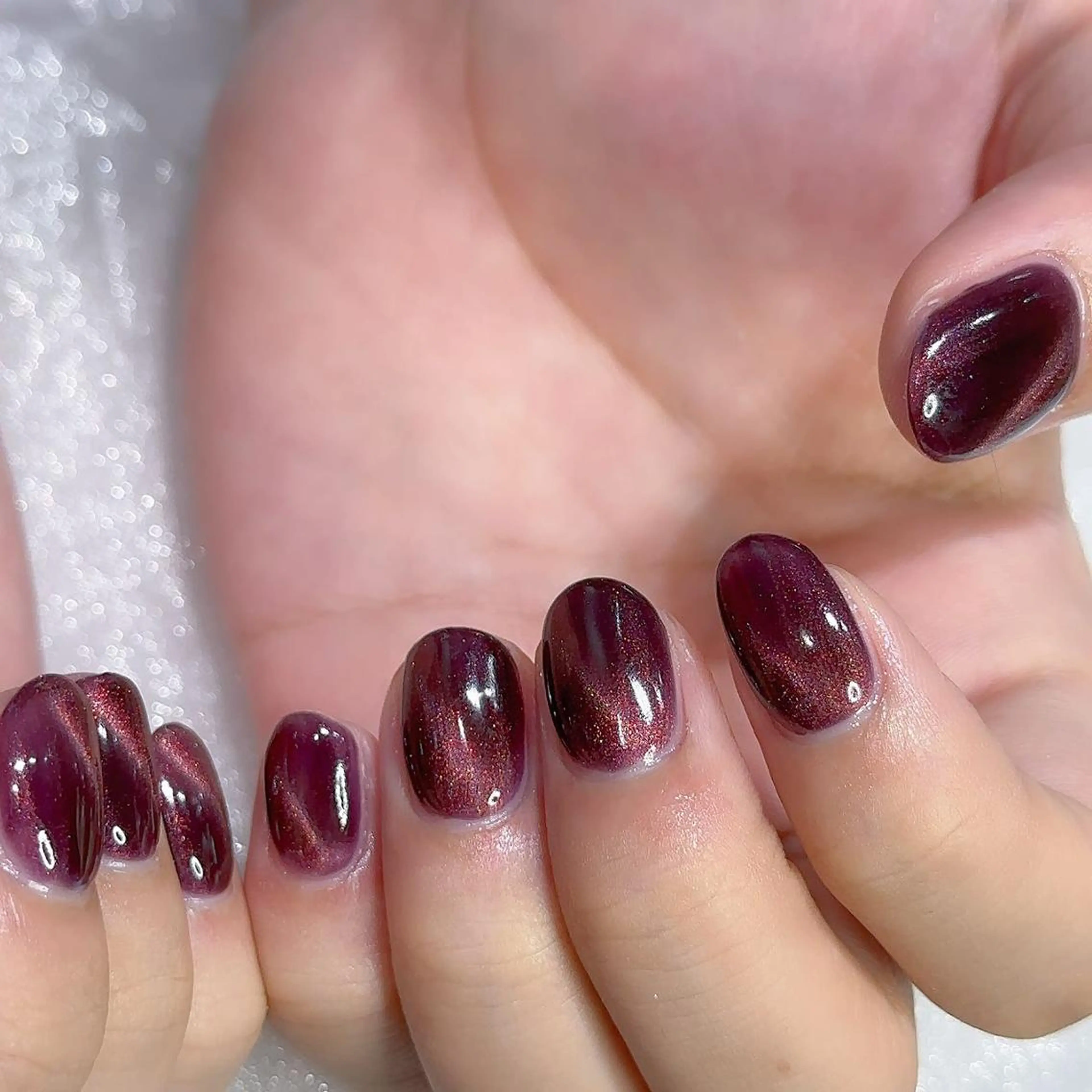 ネイル フラッシュネイル マグネットネイル Queens PUPUのネイルデザイン