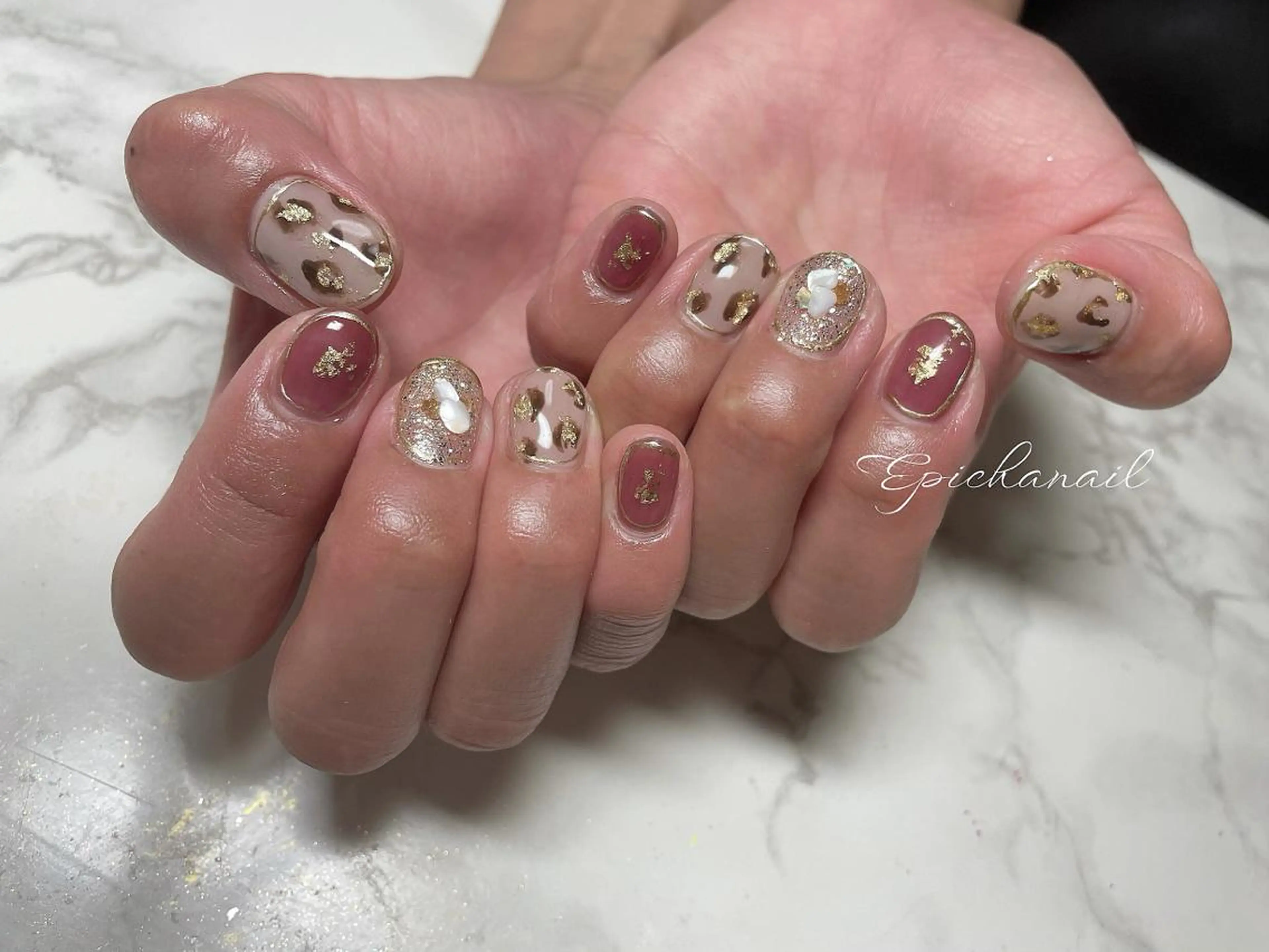 ネイル 持ち込み EPICHA NAILのネイルデザイン
