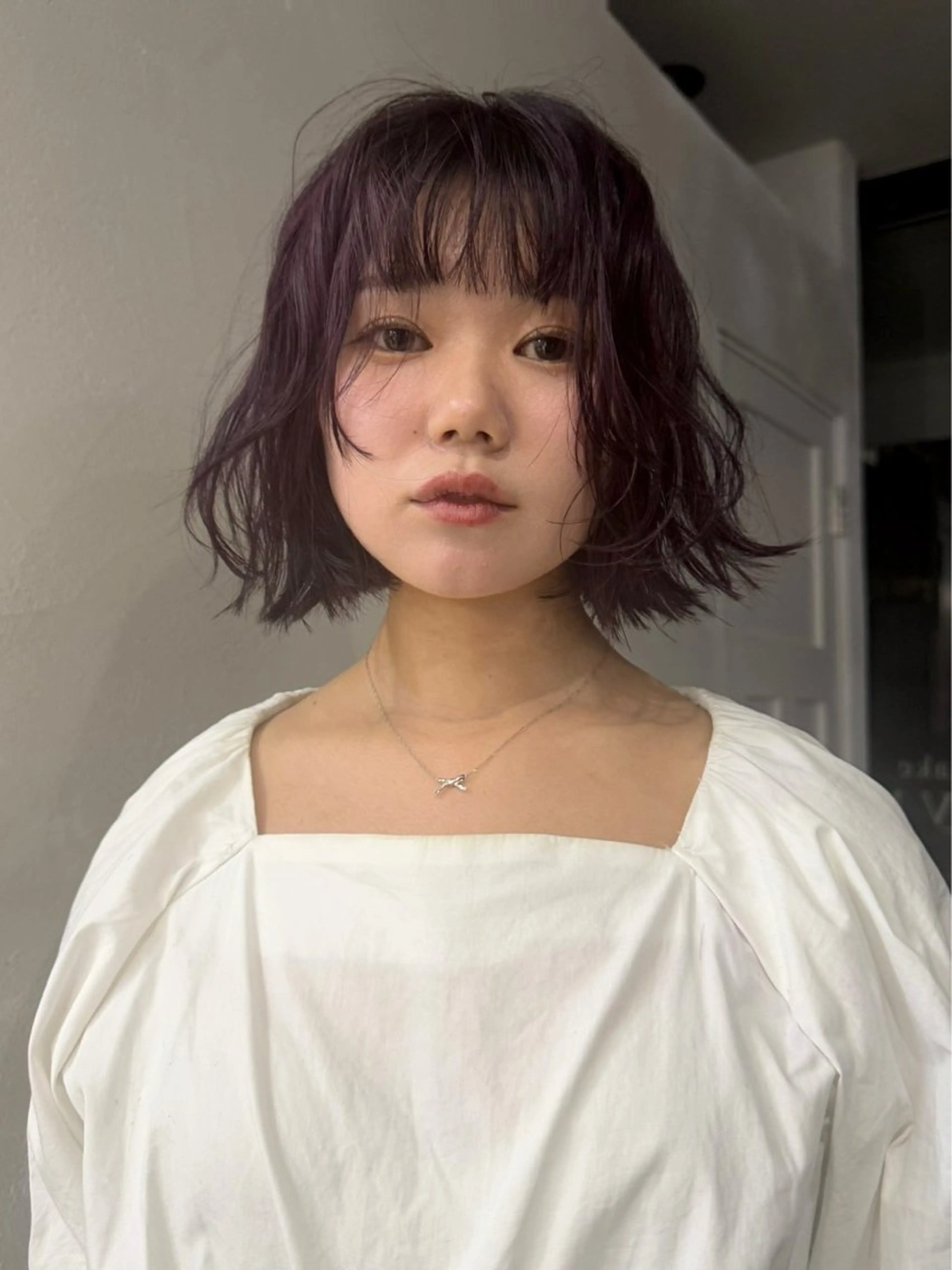 ショート カラー パーマ ヘアアレンジ NARVIS所属・河相 美玖のヘアスタイル