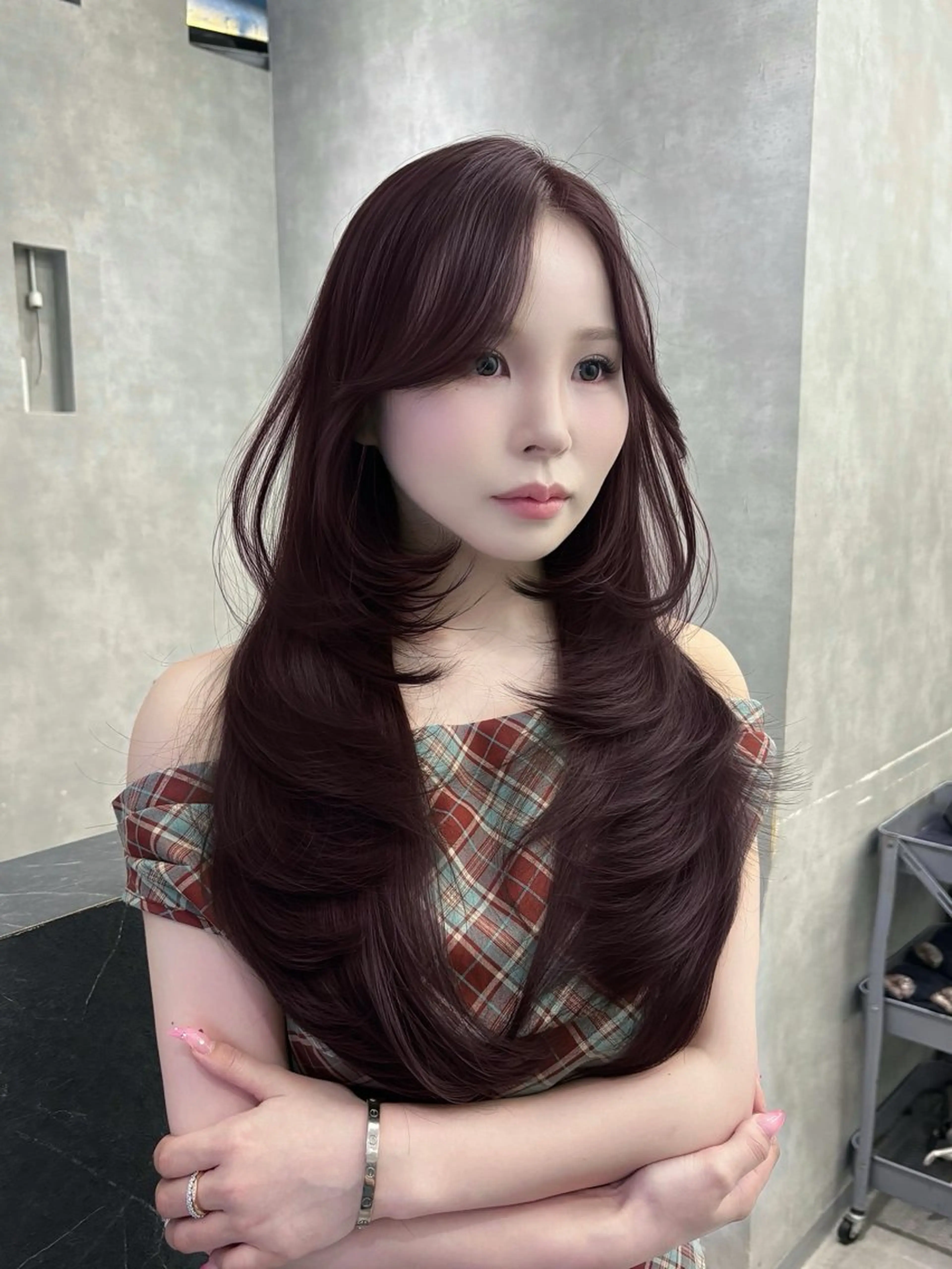 【12月限定‼️】レイヤーカット🖤(※胸上ロングの方限定)の写真