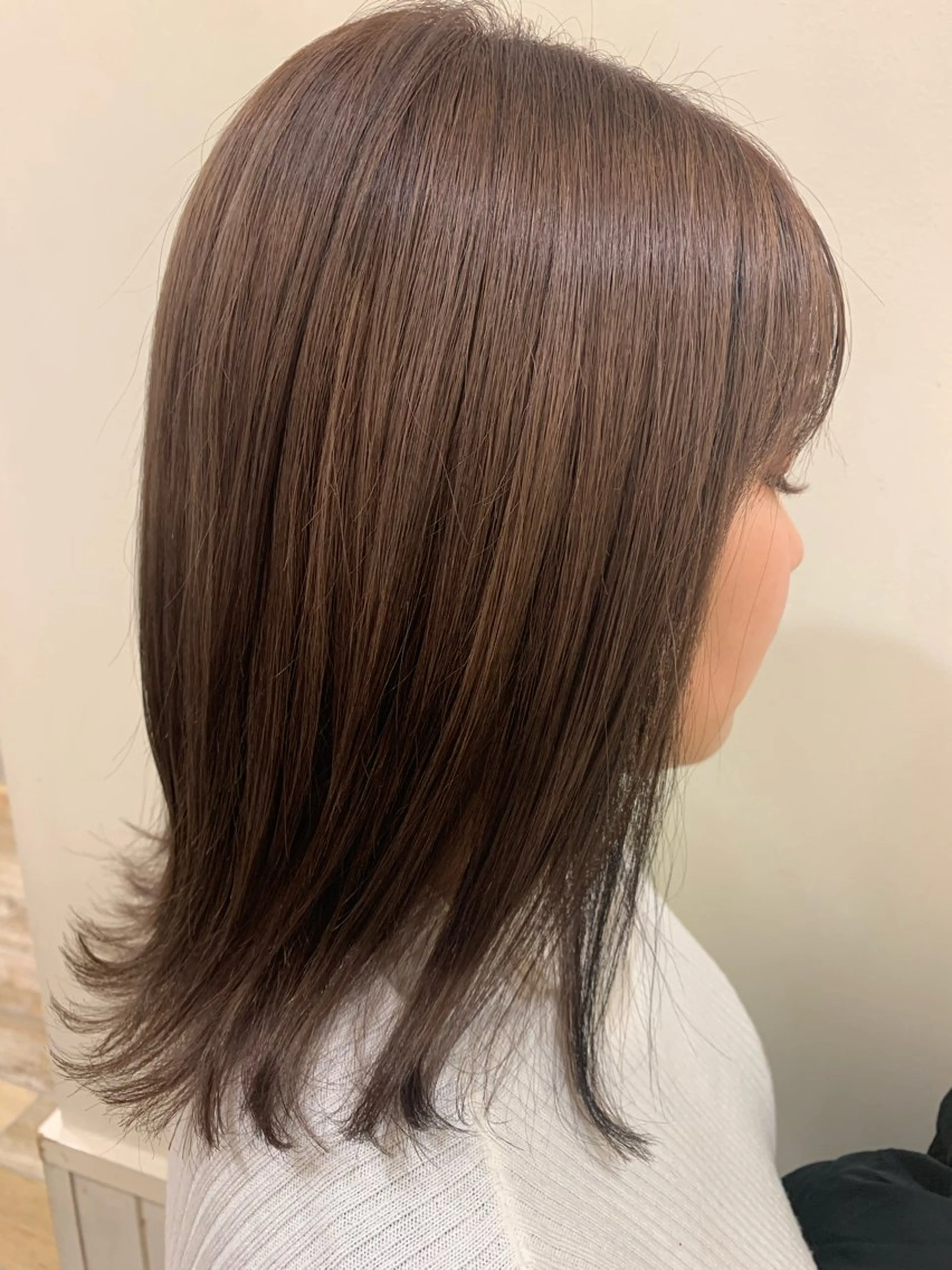 ミディアム カラー 韓国ヘア/ニュアンス パーマ　kaitoのヘアスタイル