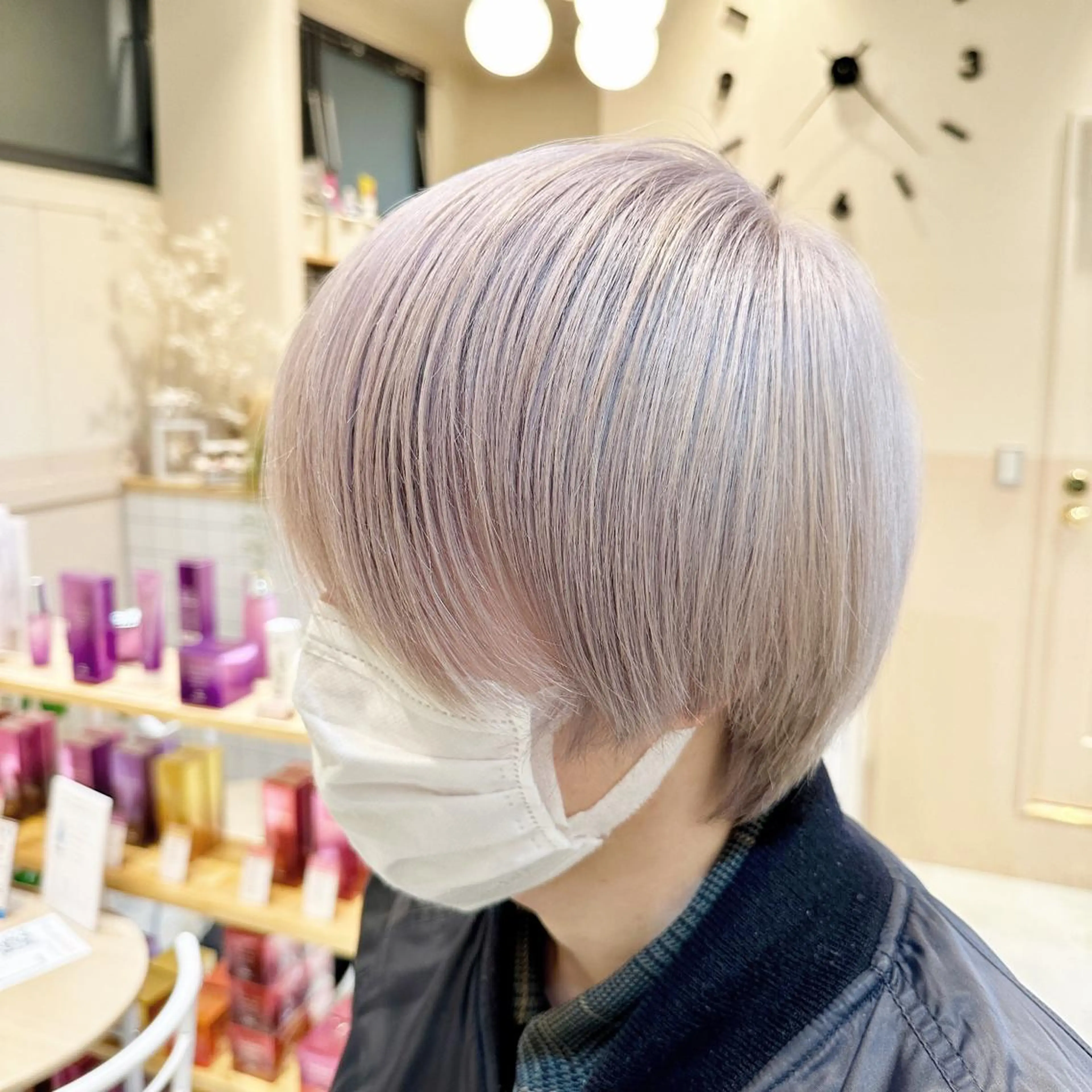 ミディアム メンズ カット ヘアカラー トリートメント 小島 健太郎のヘアスタイル