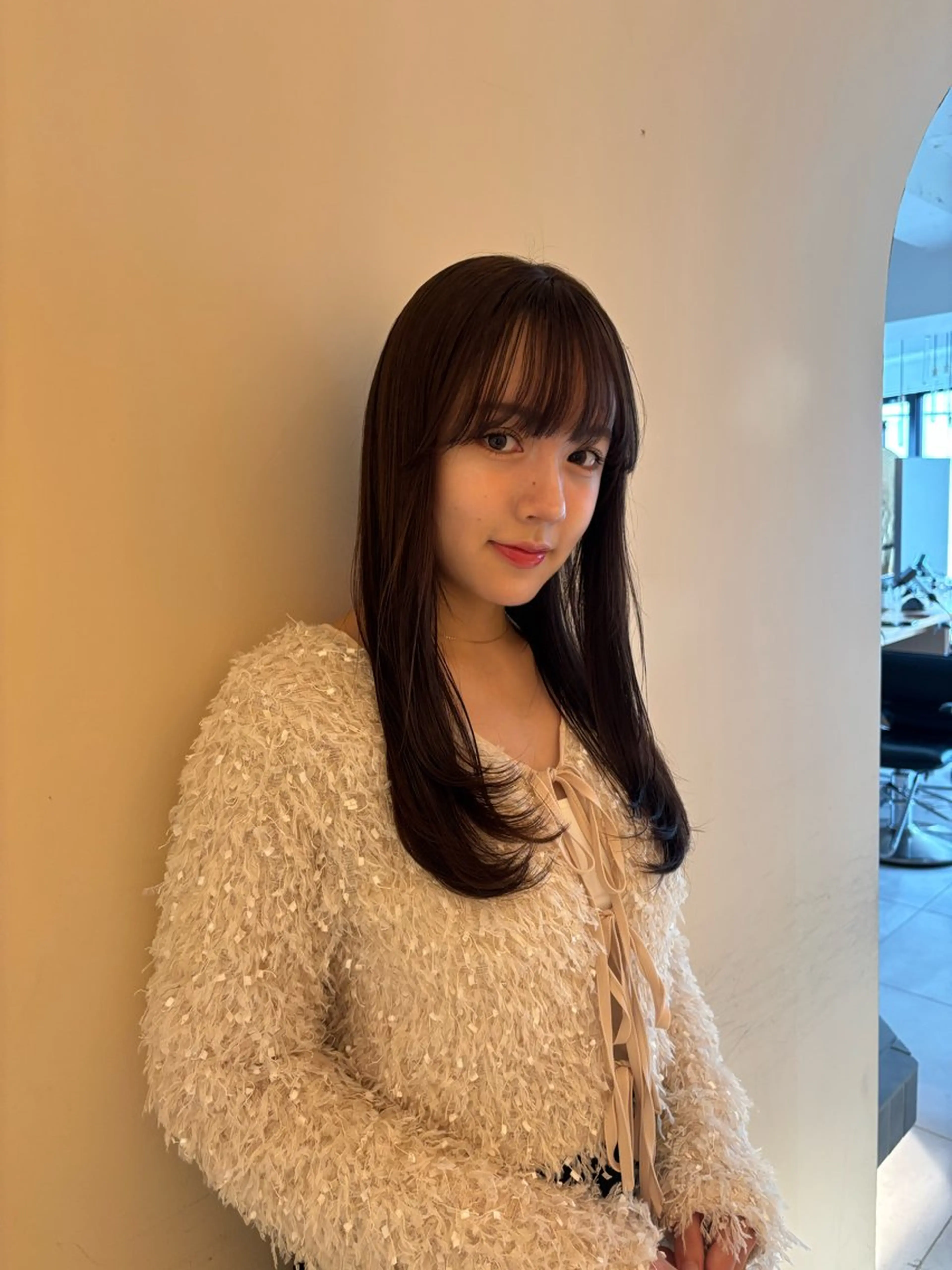 ロング カラー ヘアアレンジ カット ヘアカラー ヘアセット 艶髪/レイヤーカット 🐣misakiのヘアスタイル