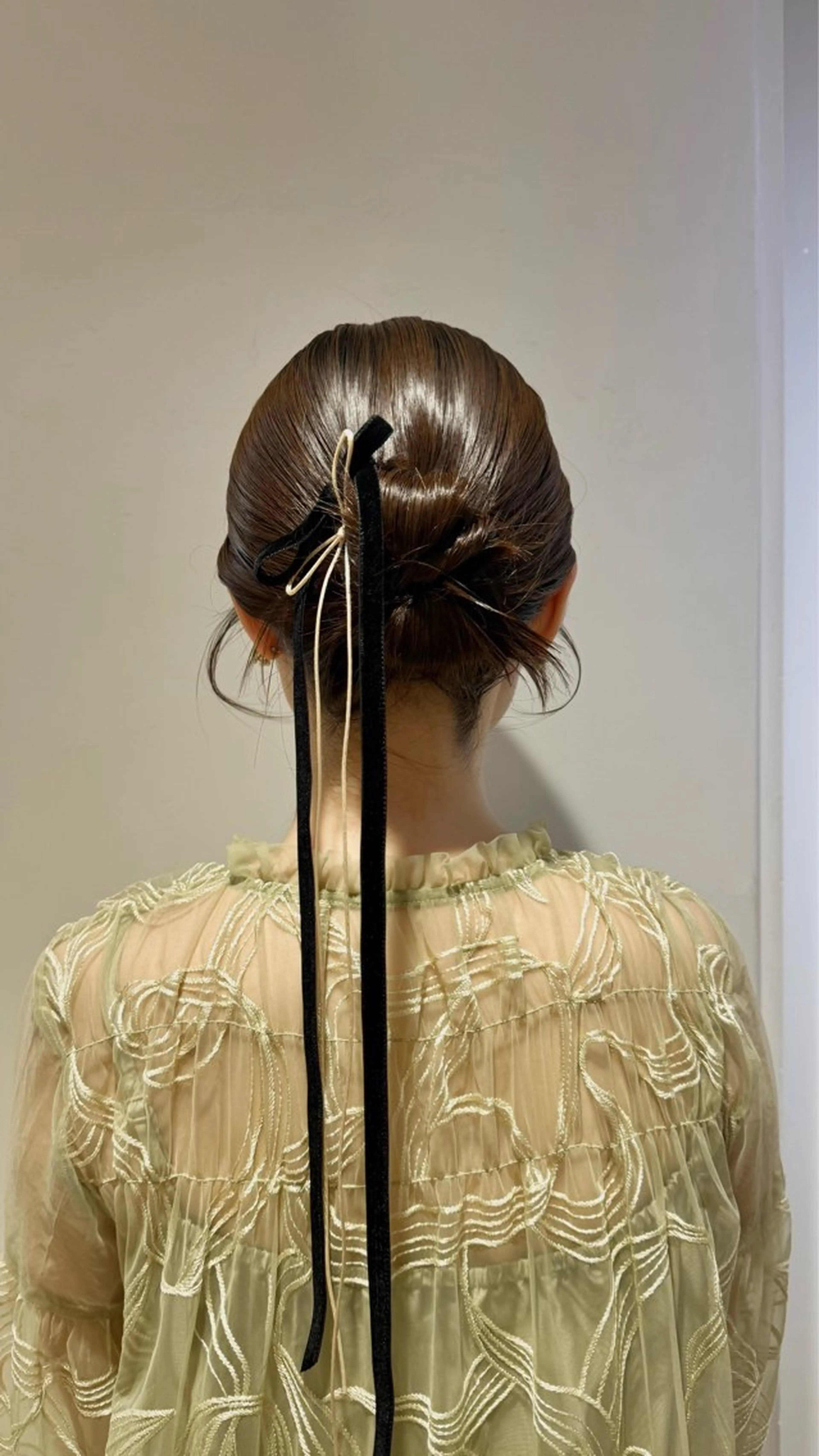 ヘアアレンジ 結婚式・ブライダル ヘアセット hair works HELM所属・kato himariのヘアスタイル