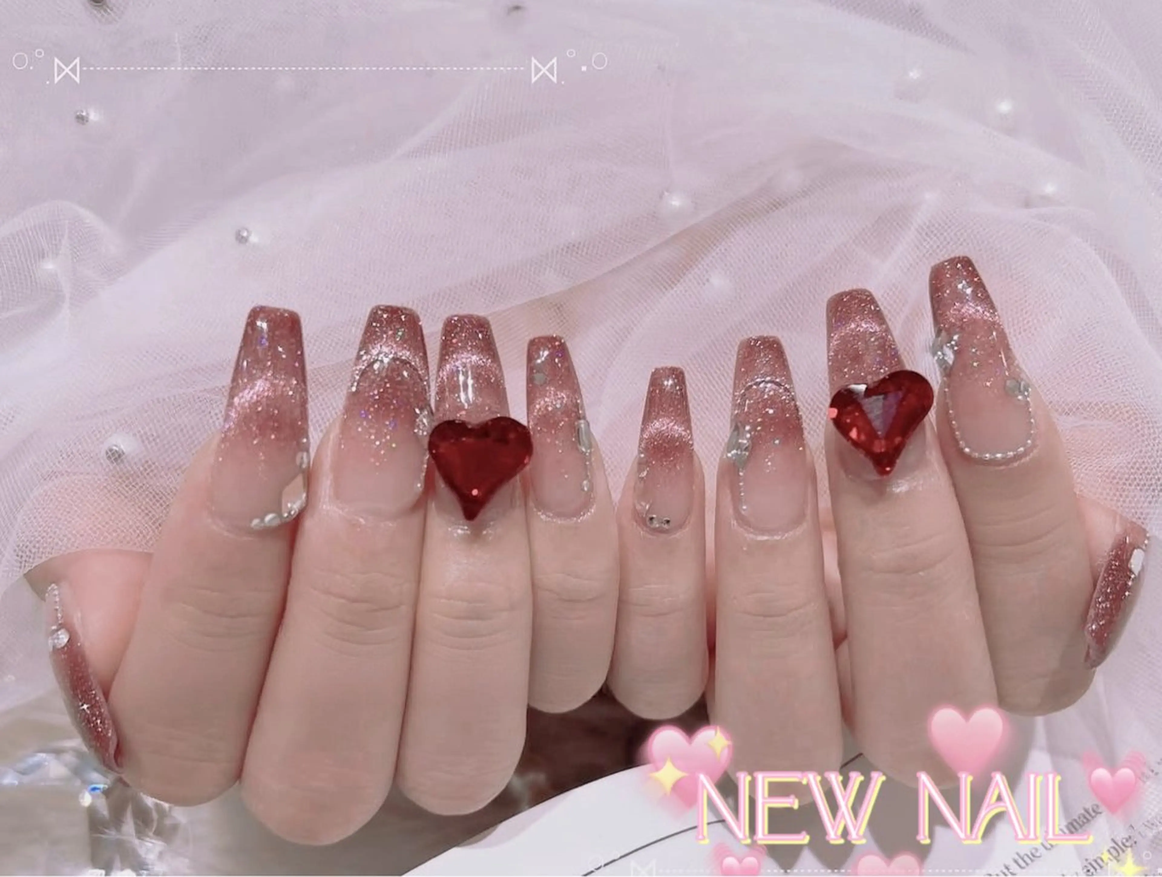 ネイル オーロラネイル チークネイル フットネイル フレンチネイル ジェルネイル NEW NAIL💞 yukiのネイルデザイン