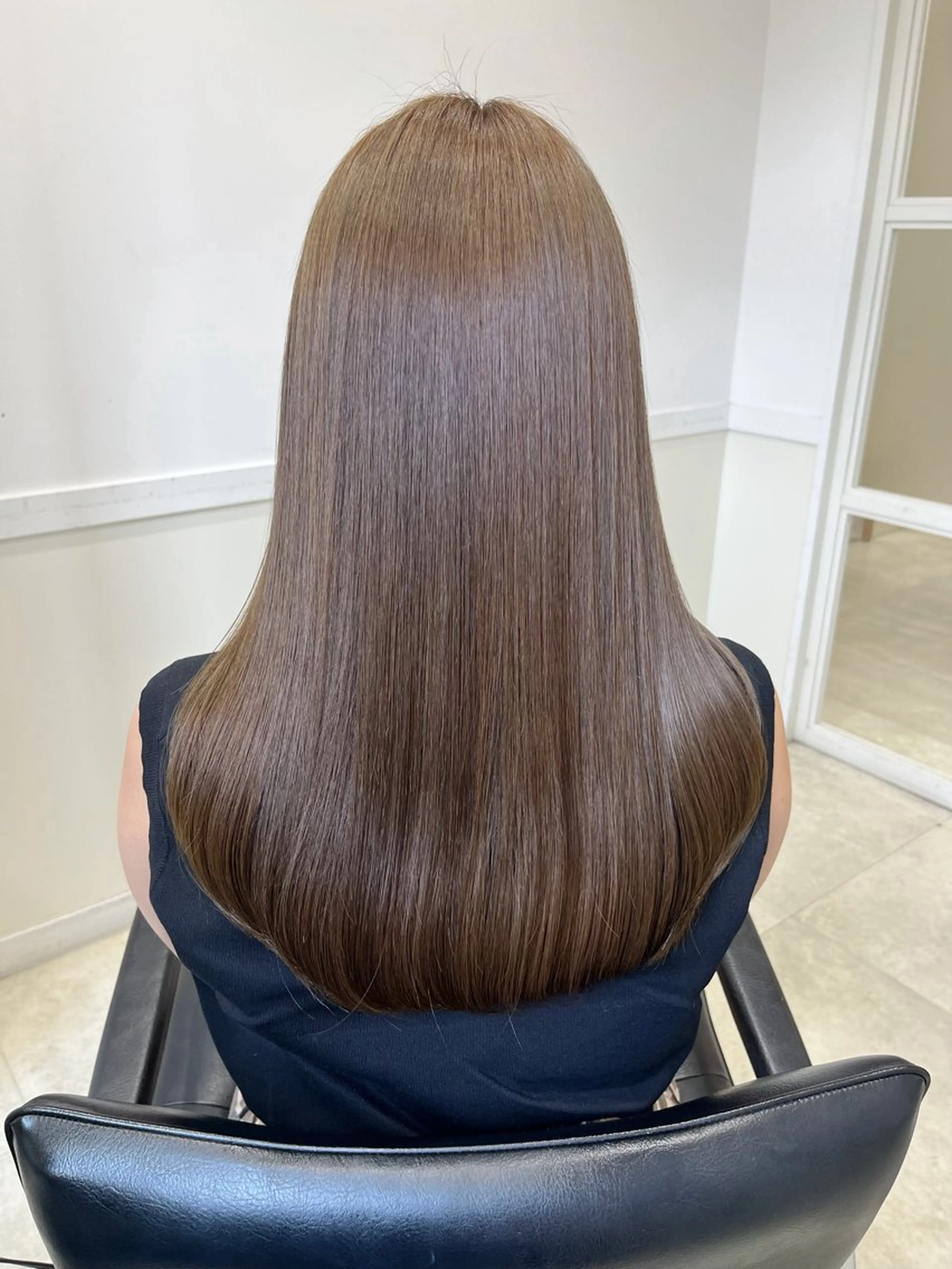 ロング カット トリートメント 縮毛矯正/レイヤー 髪質改善 /西村のヘアスタイル