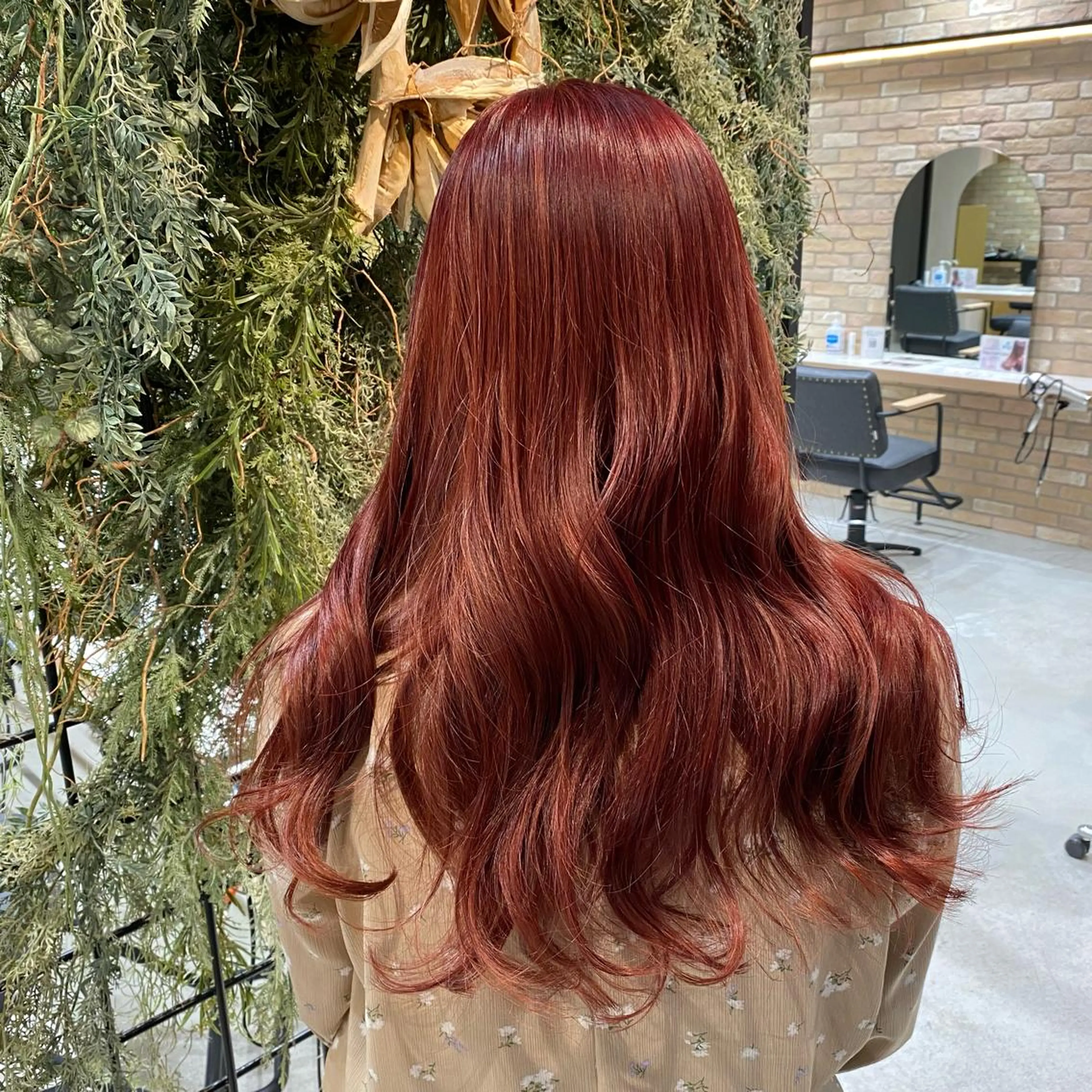 ロング カラー ヘアアレンジ 平野葵🎀 hair/nailのネイルデザイン