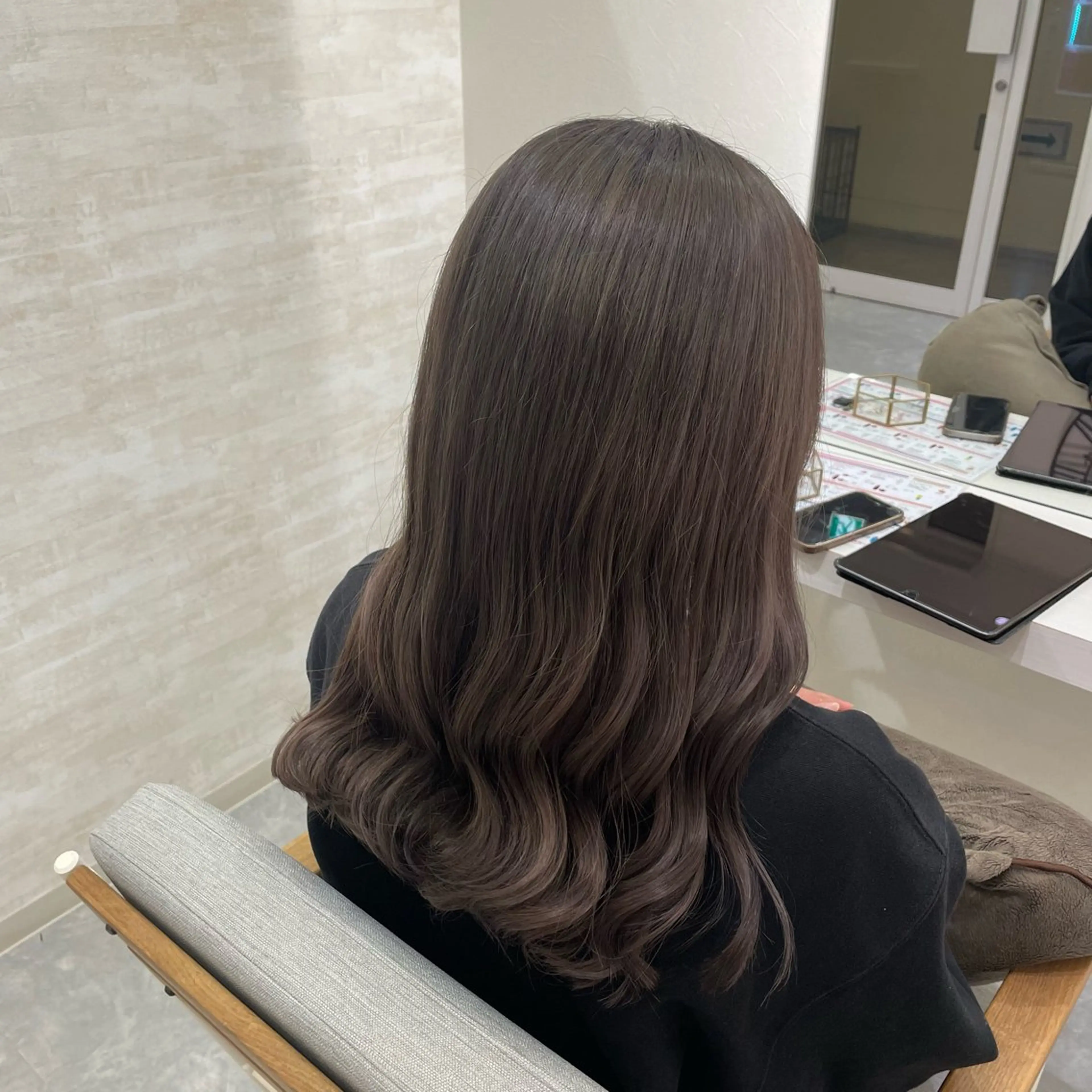 セミロング カラー カット ヘアカラー トリートメント 髪質改善&ヘアケア /菊池琉那のヘアスタイル