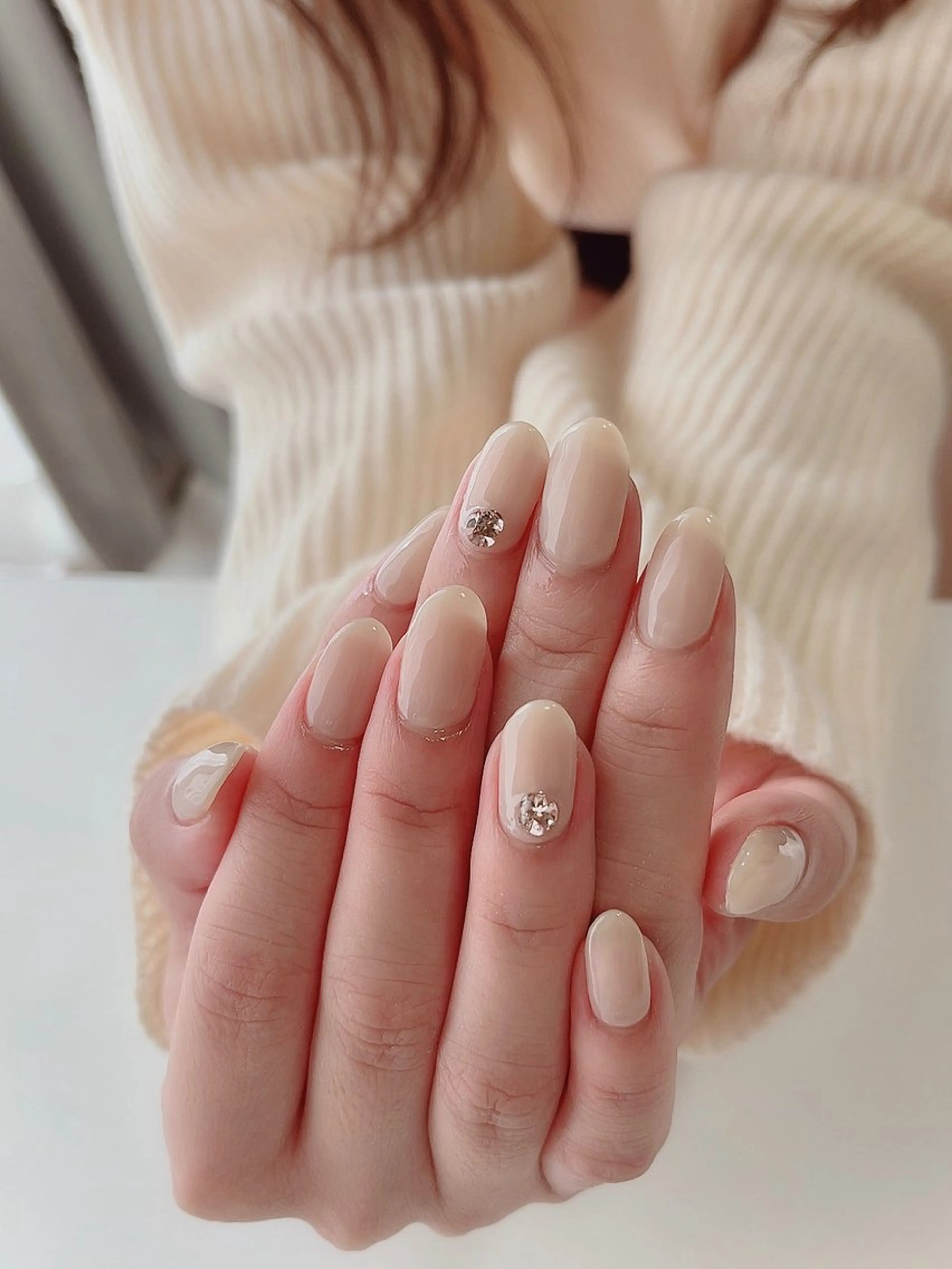 ネイル ワンカラーネイル Mizuki nailのネイルデザイン