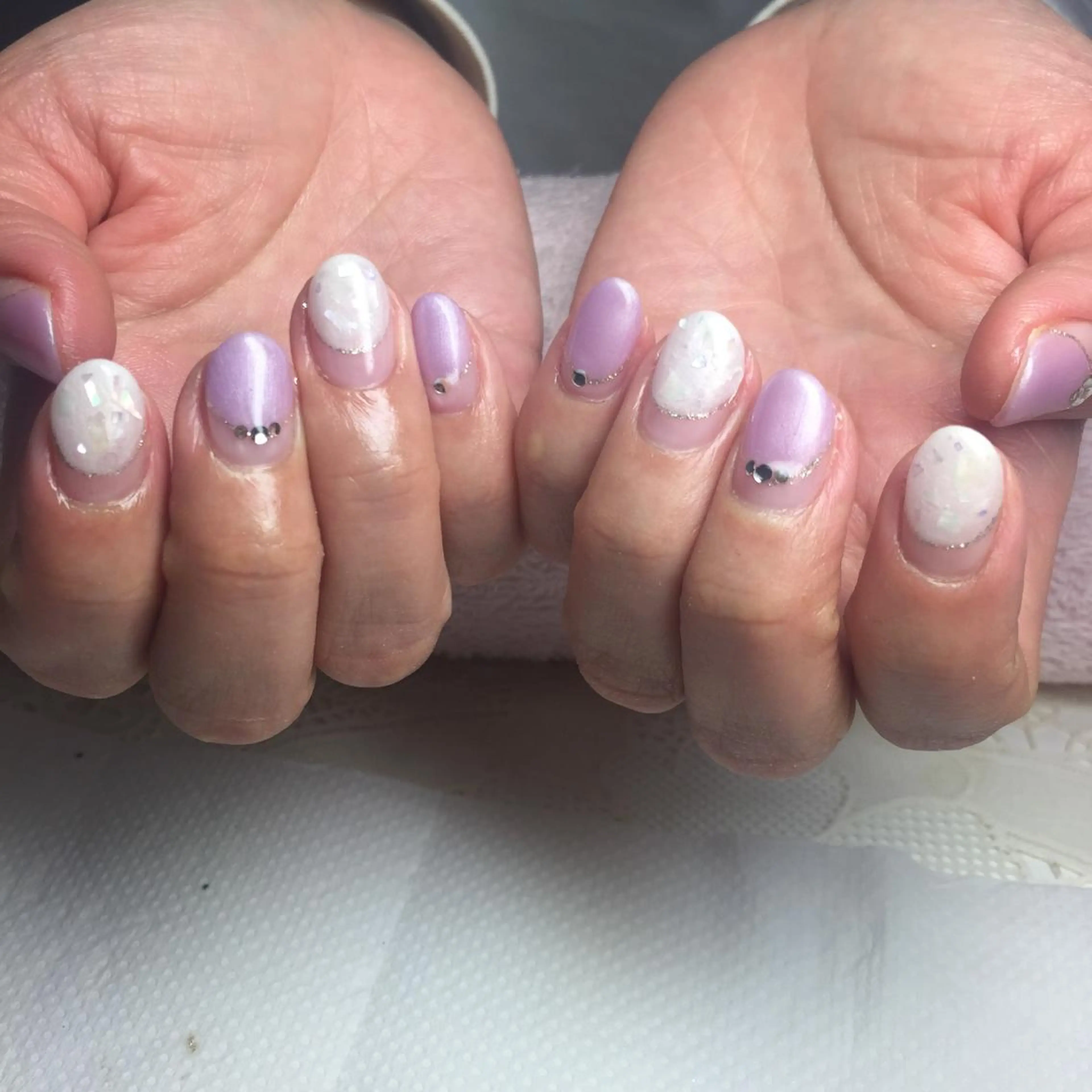 ネイル ネイルPetit Ribbonのネイルデザイン