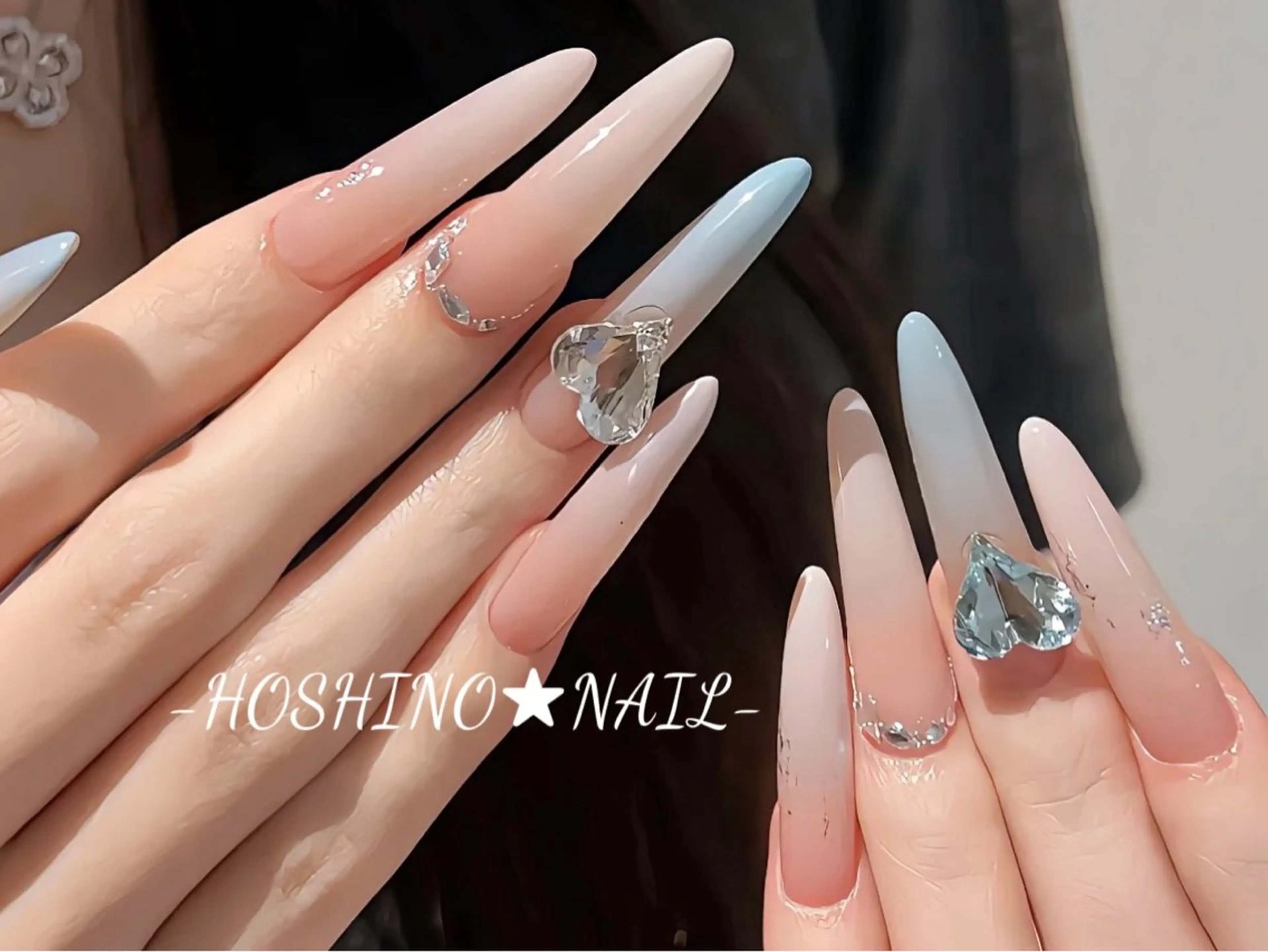 ネイル 長さ出し フットネイル フレンチネイル ジェルネイル 韓国ネイル ハンドネイル ★HOSHINO NAIL★新宿店のネイルデザイン