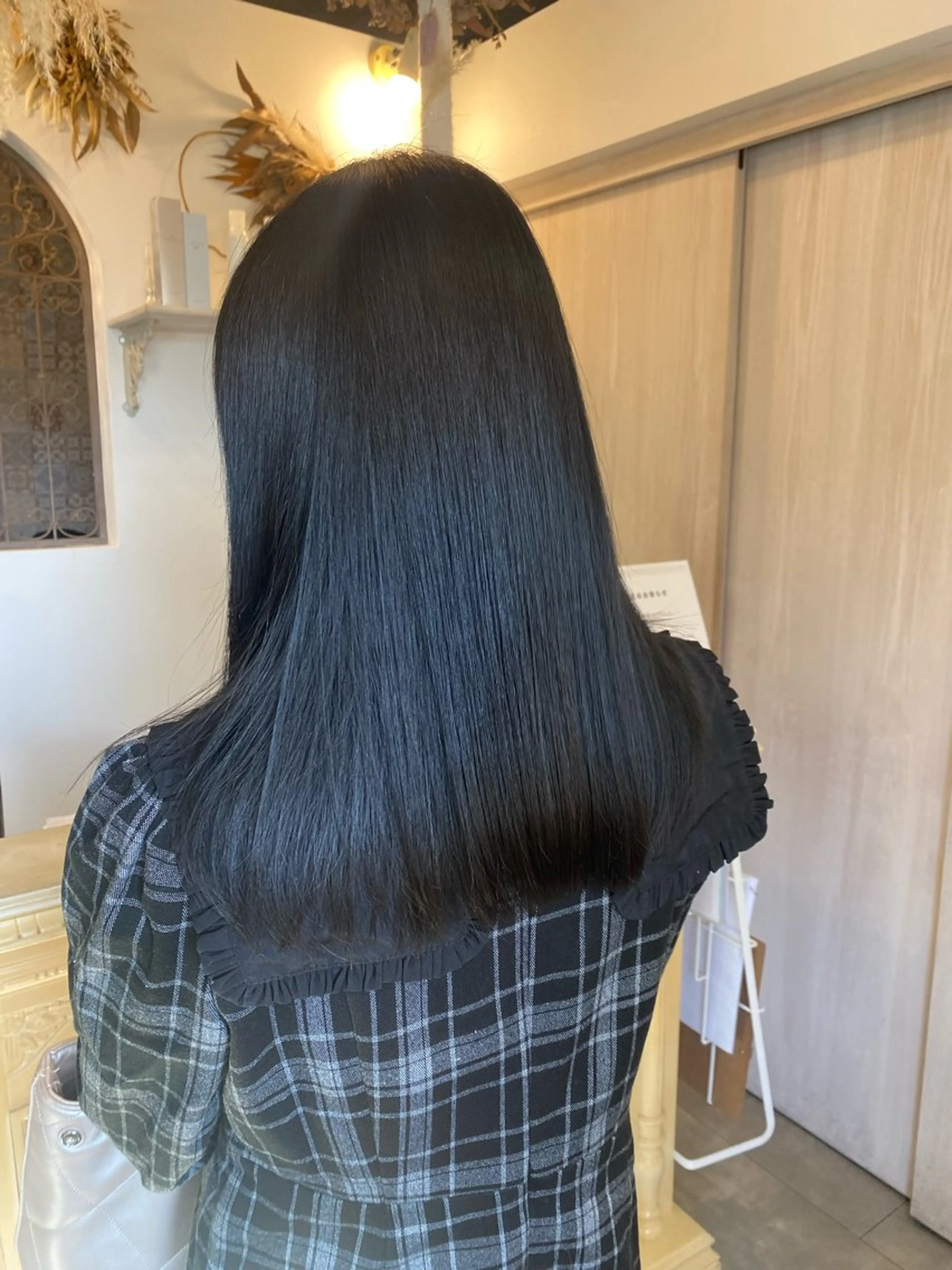セミロング カラー ヘアカラー maya マヤのヘアスタイル