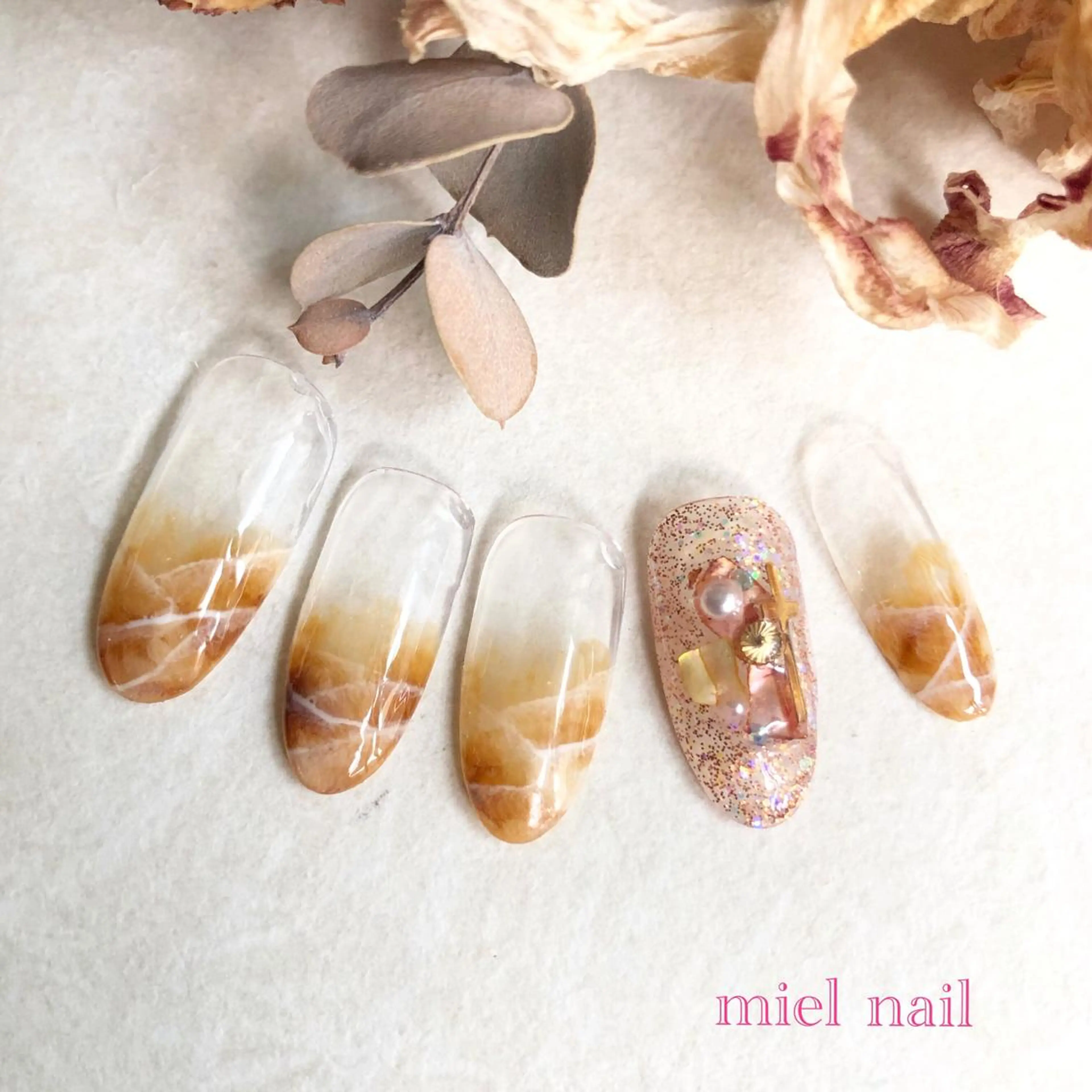 ネイル ハンドネイル miel nailのネイルデザイン