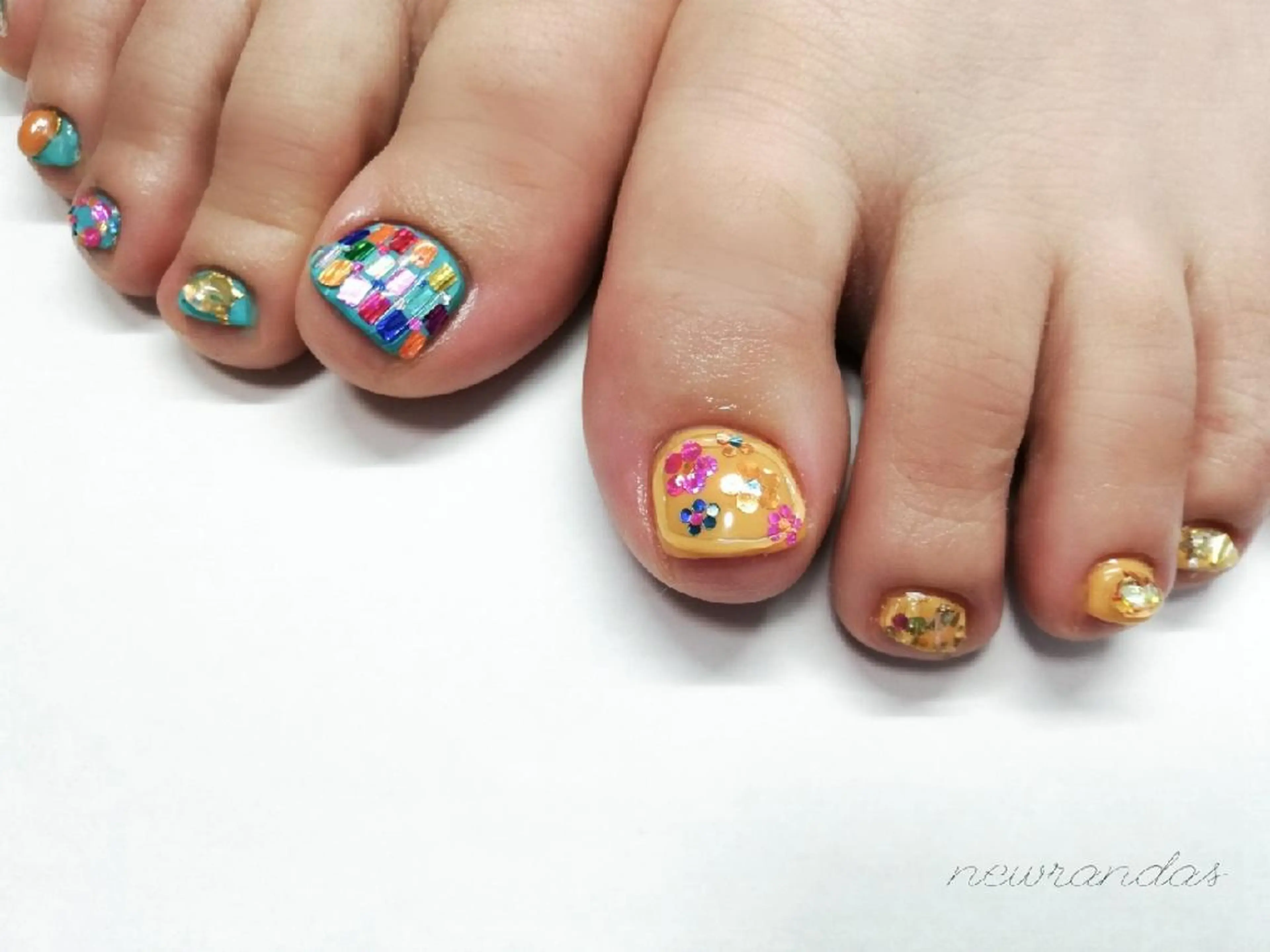 ネイル newrandas hitomiのネイルデザイン