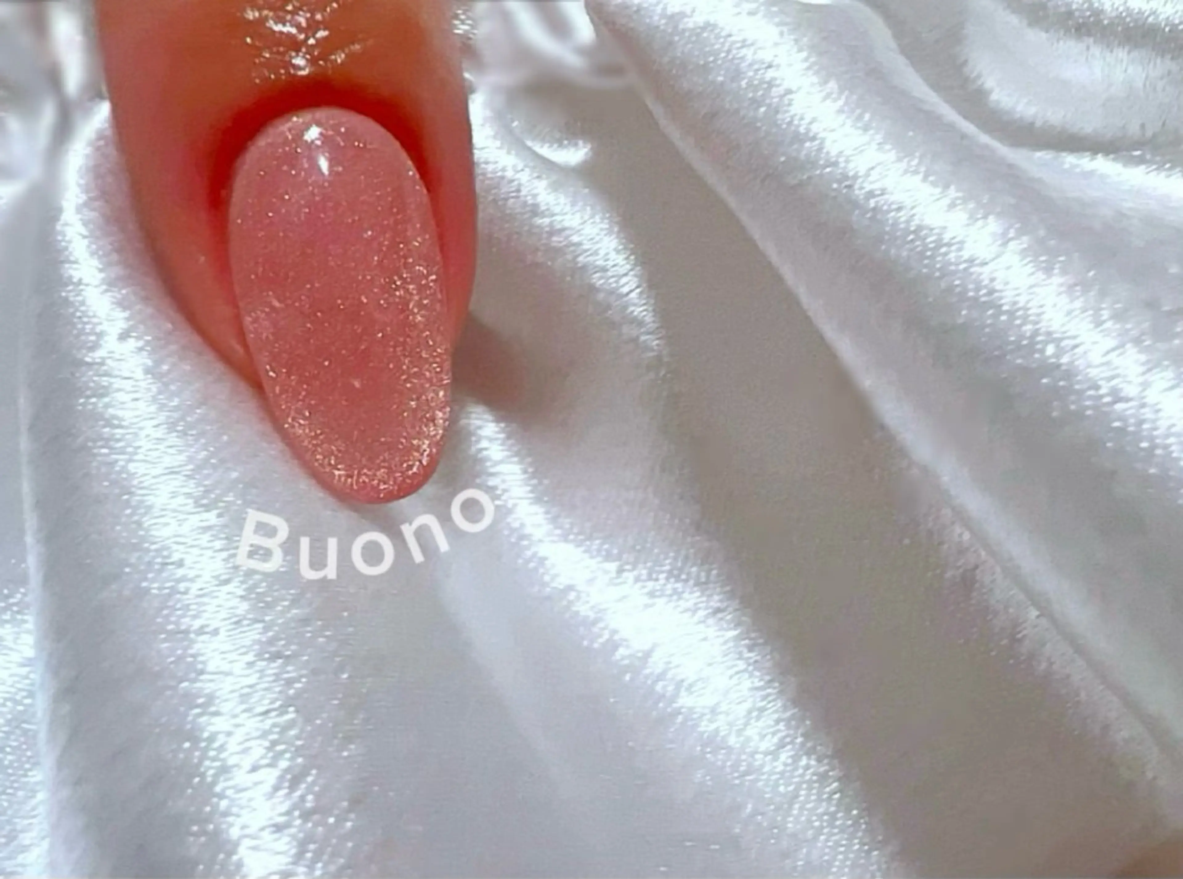 ネイル マグネットネイル ピンク ピンクベージュ ネイルモデルさん募集 /代々木駅5分のネイルデザイン