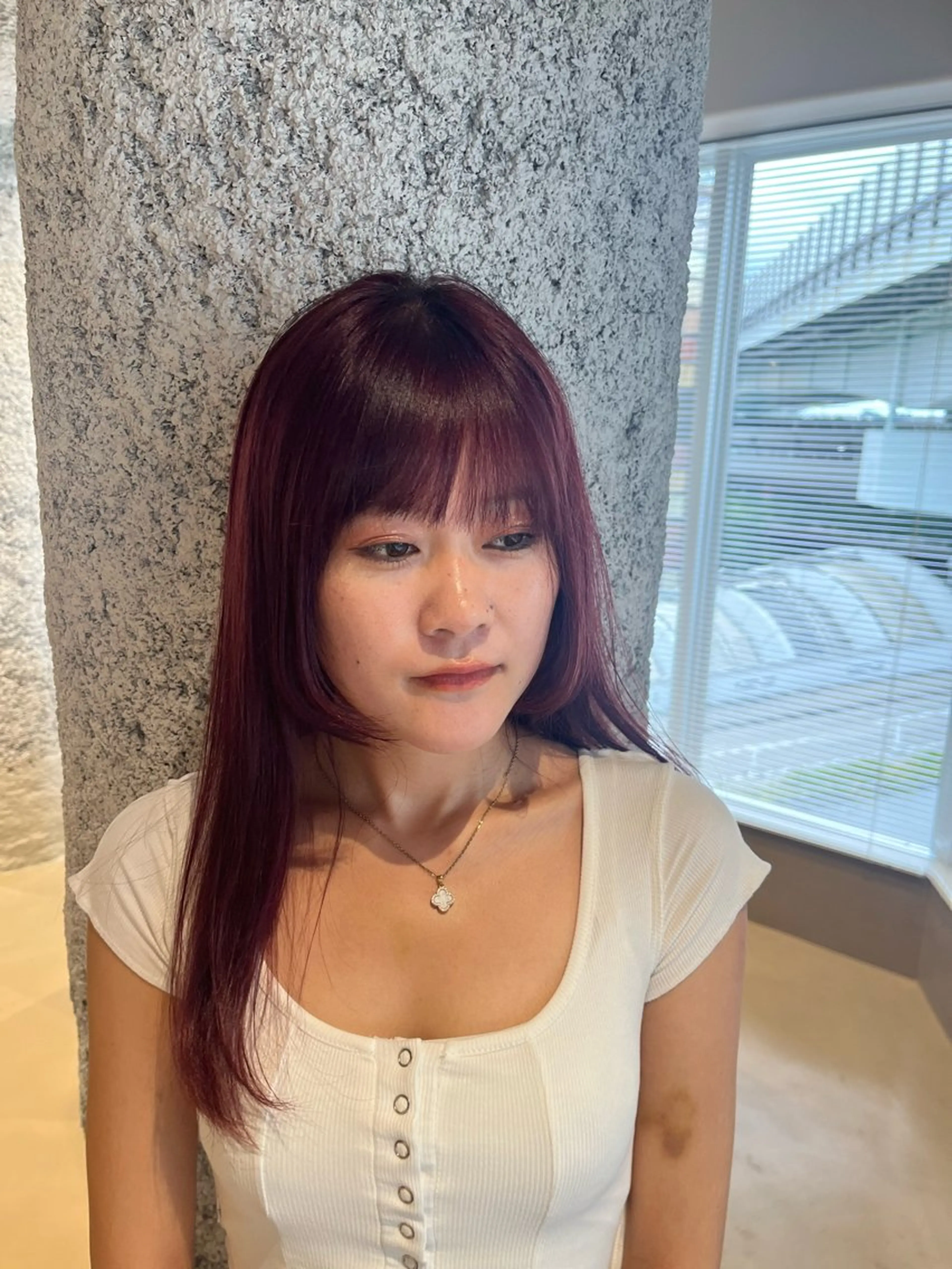 カラー ヘアカラー 内田 海香のヘアスタイル