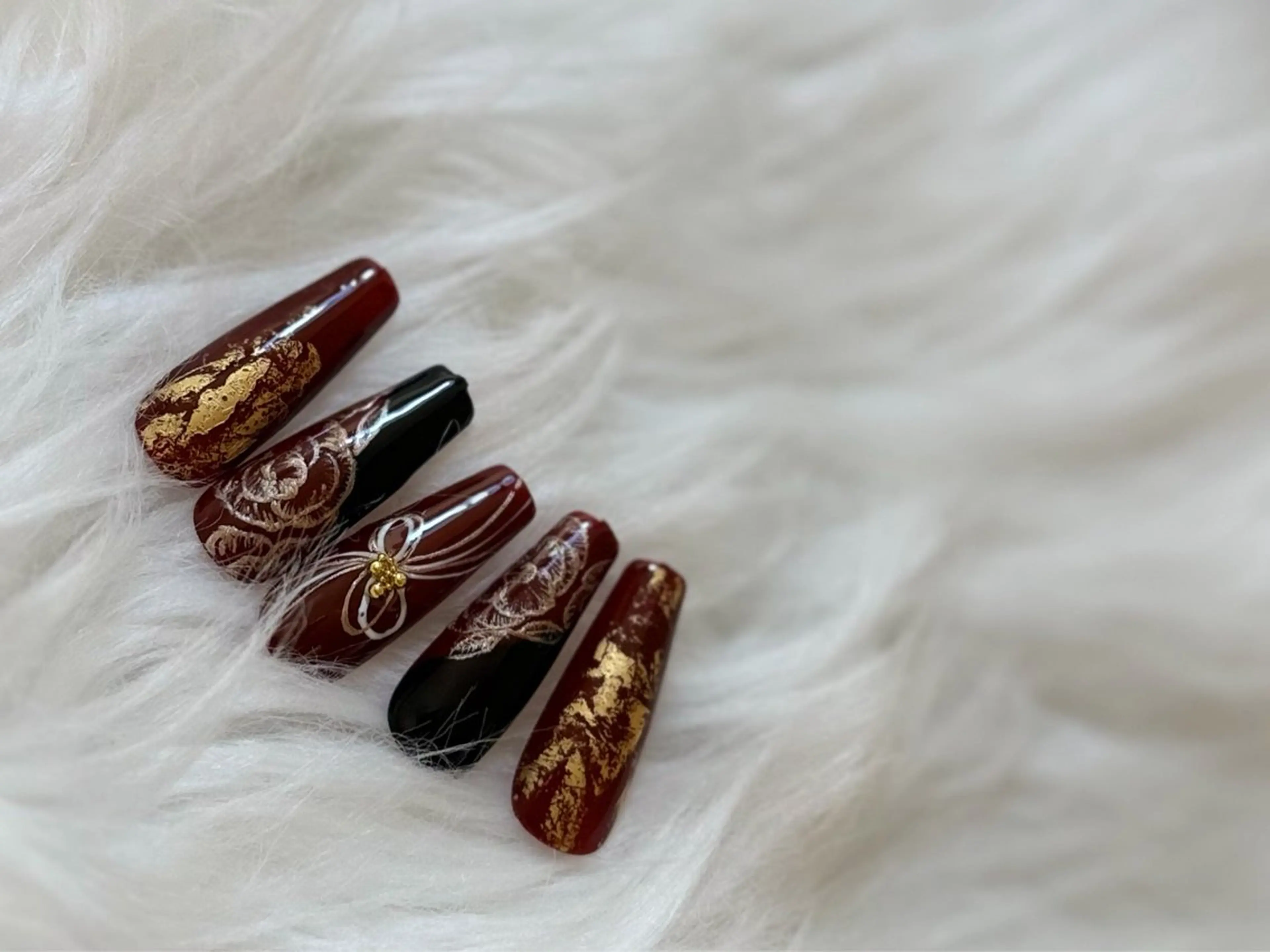 メンズ キッズ ネイル ハンドネイル AYURA nailstudioのネイルデザイン