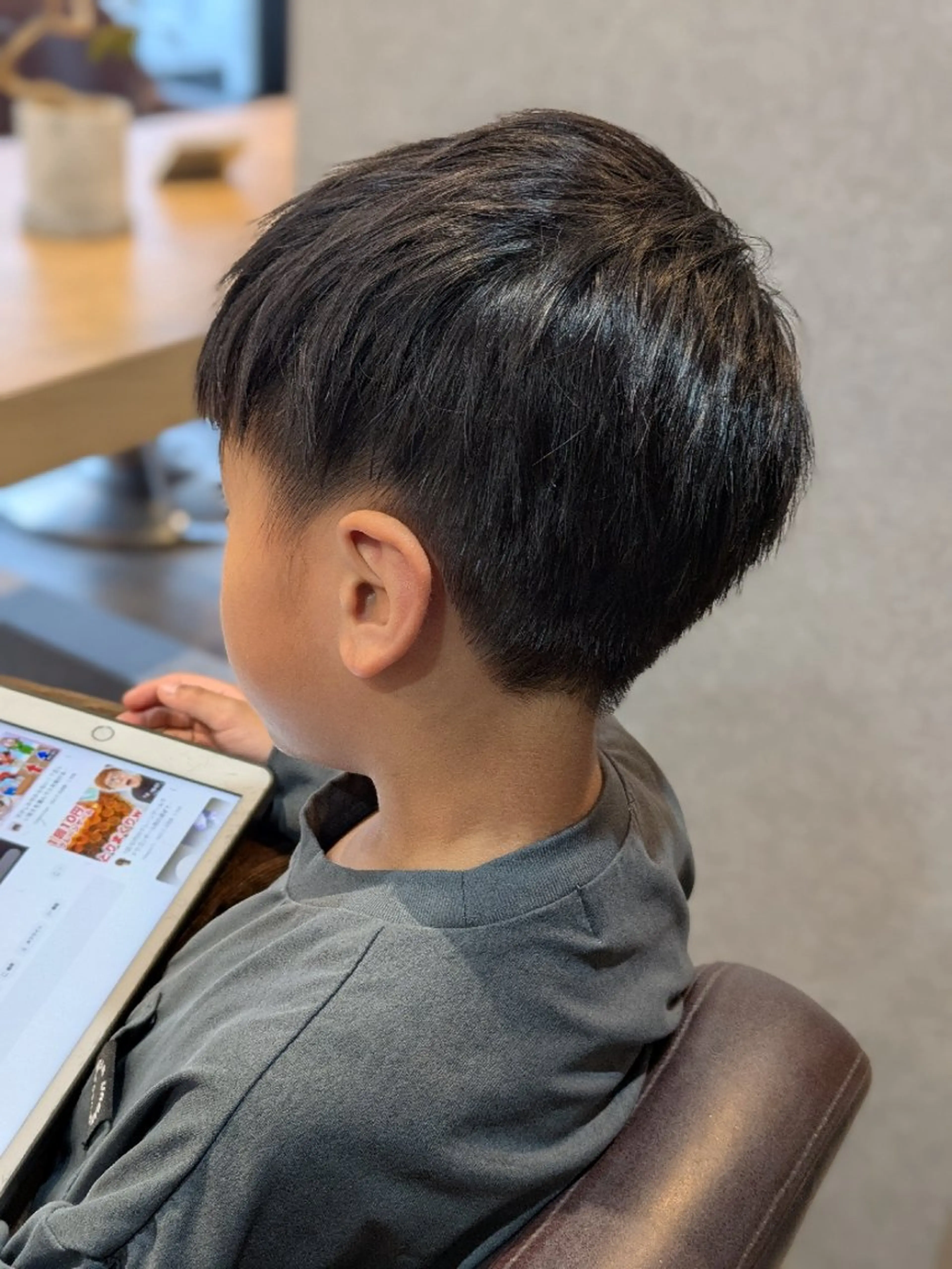 キッズ 山田 愛/川中島/縮毛矯正のヘアスタイル