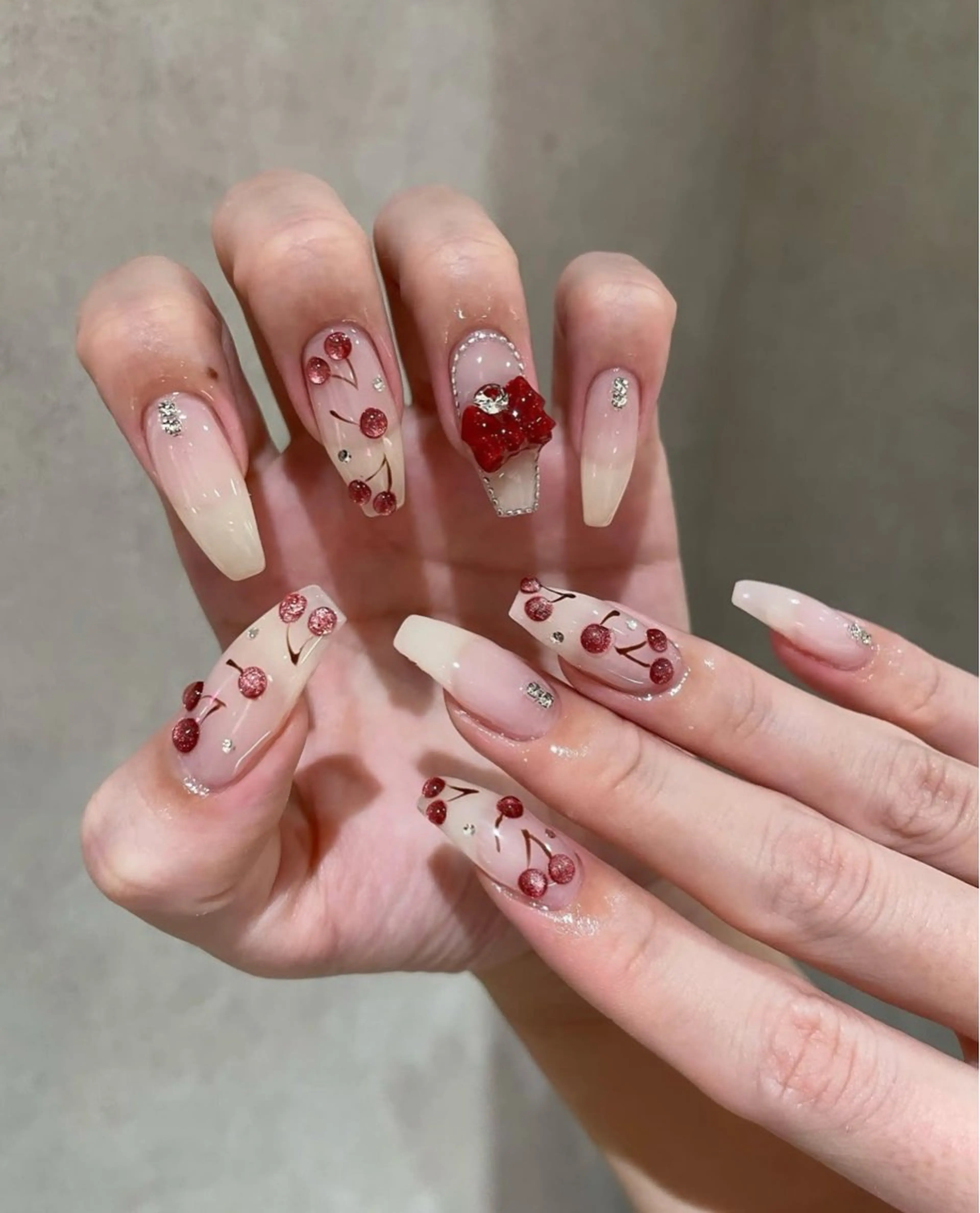 ネイル 韓国ネイル 持ち込み ニュアンスネイル ネイルチップ ハンドネイル TABI ANA.CHUOのネイルデザイン