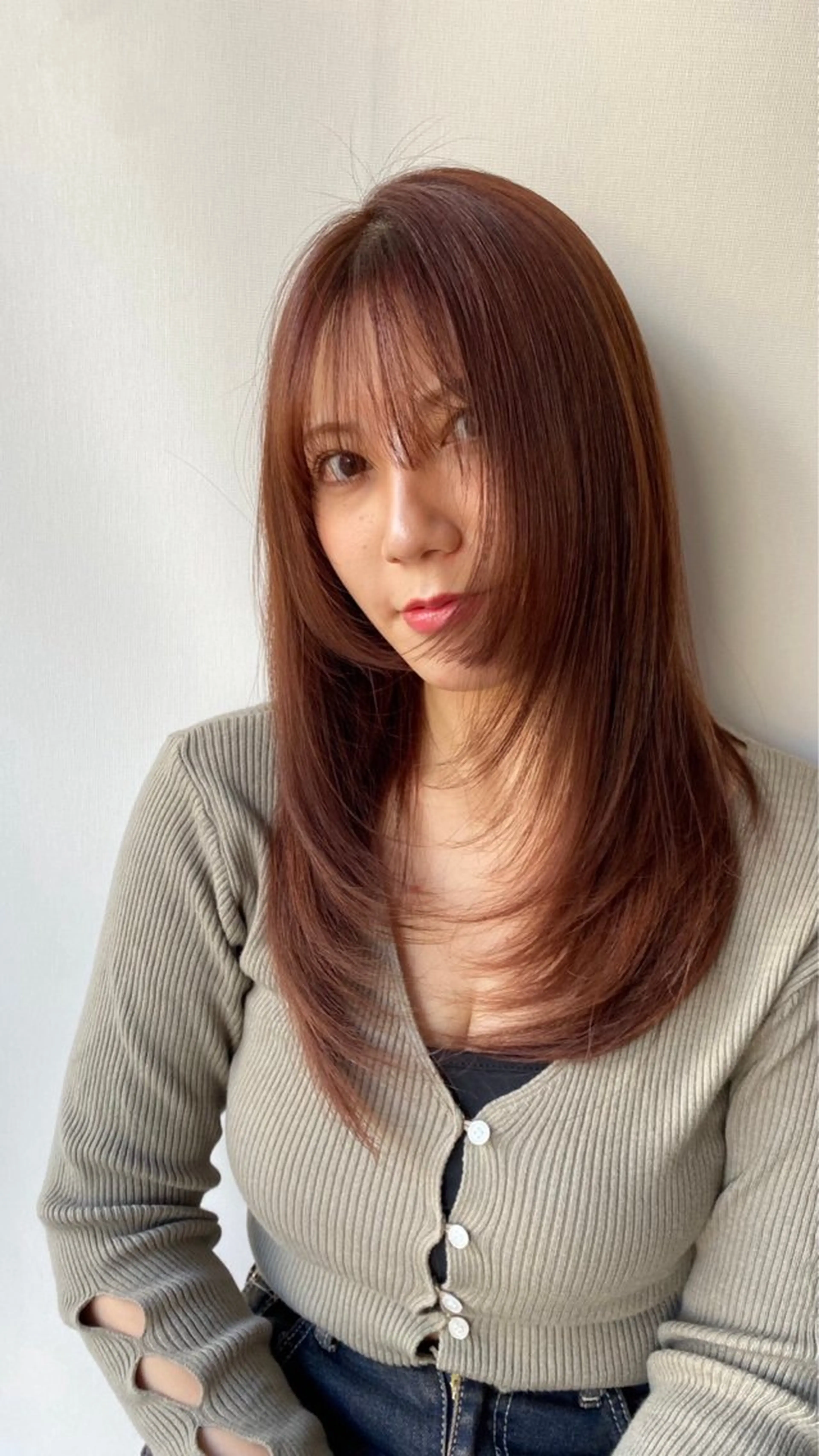 ロング 大澤 碧のヘアスタイル