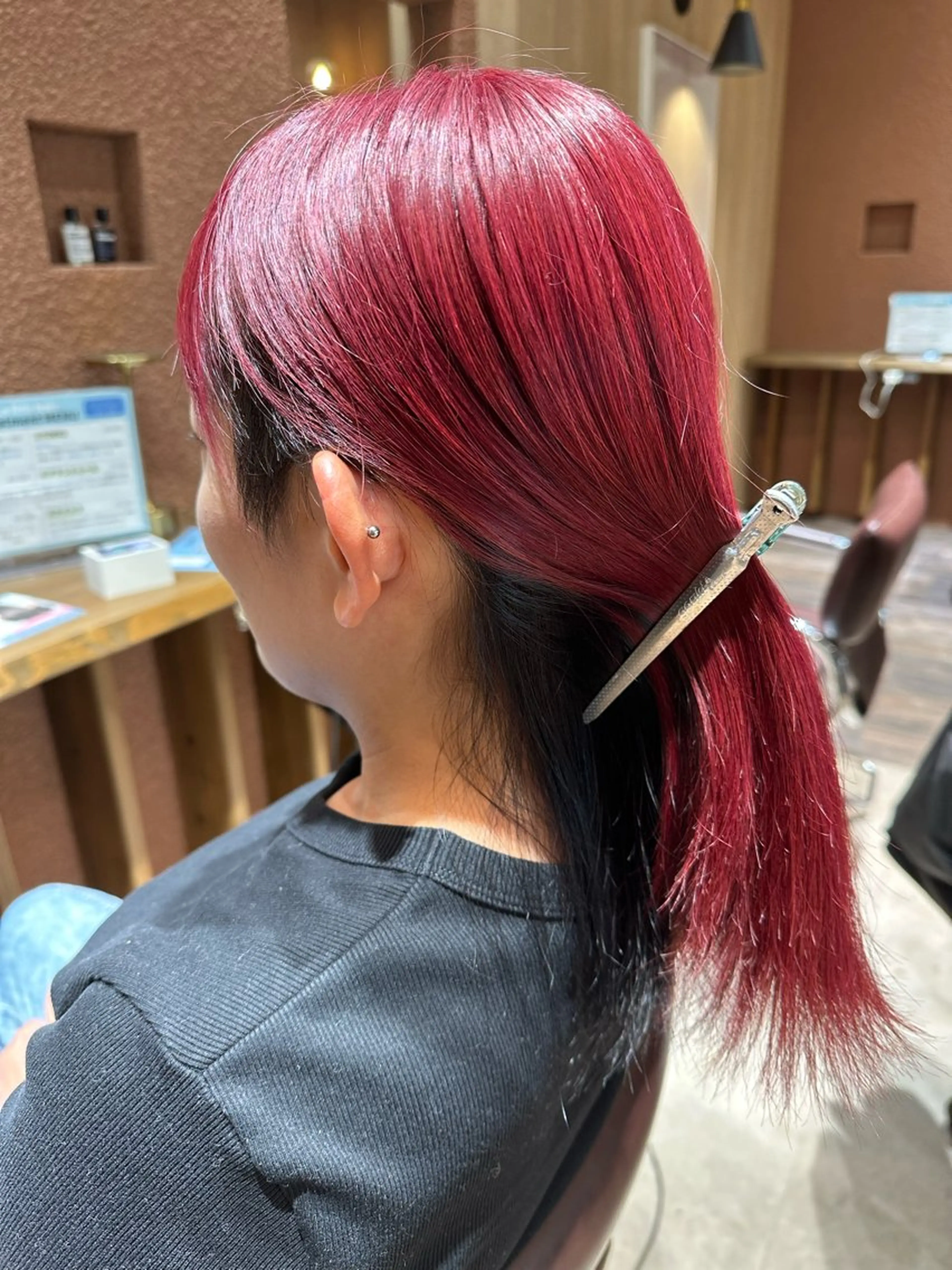 カラー インナーカラー La fith hair  sunny 淡路店所属・Nishiura Shinjiのヘアスタイル