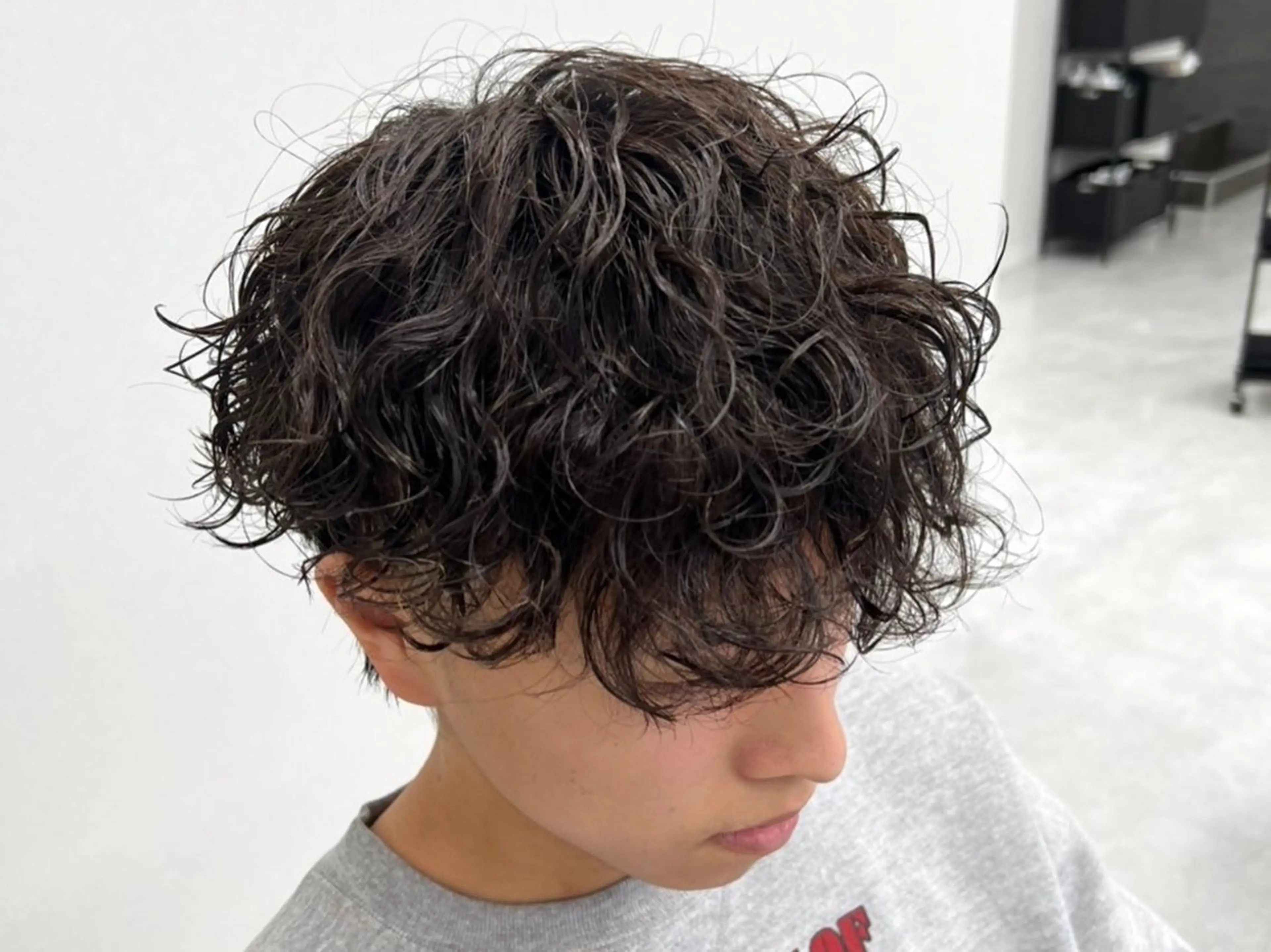 ショート パーマ メンズ カット パーマ ヘアセット 垢抜けメンズパーマ/ DAICHIのヘアスタイル