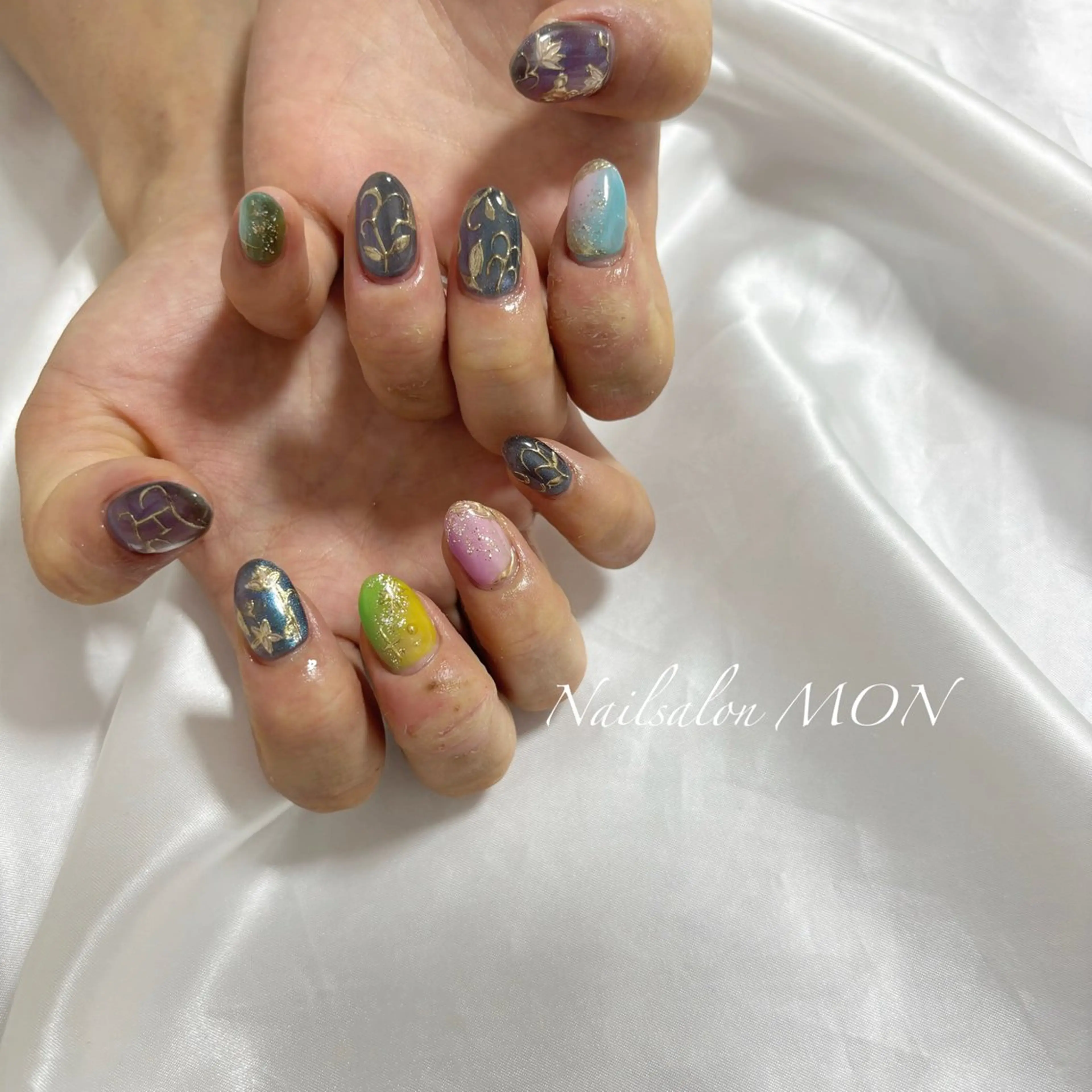 ネイル ハンドネイル Nailsalon MONのネイルデザイン