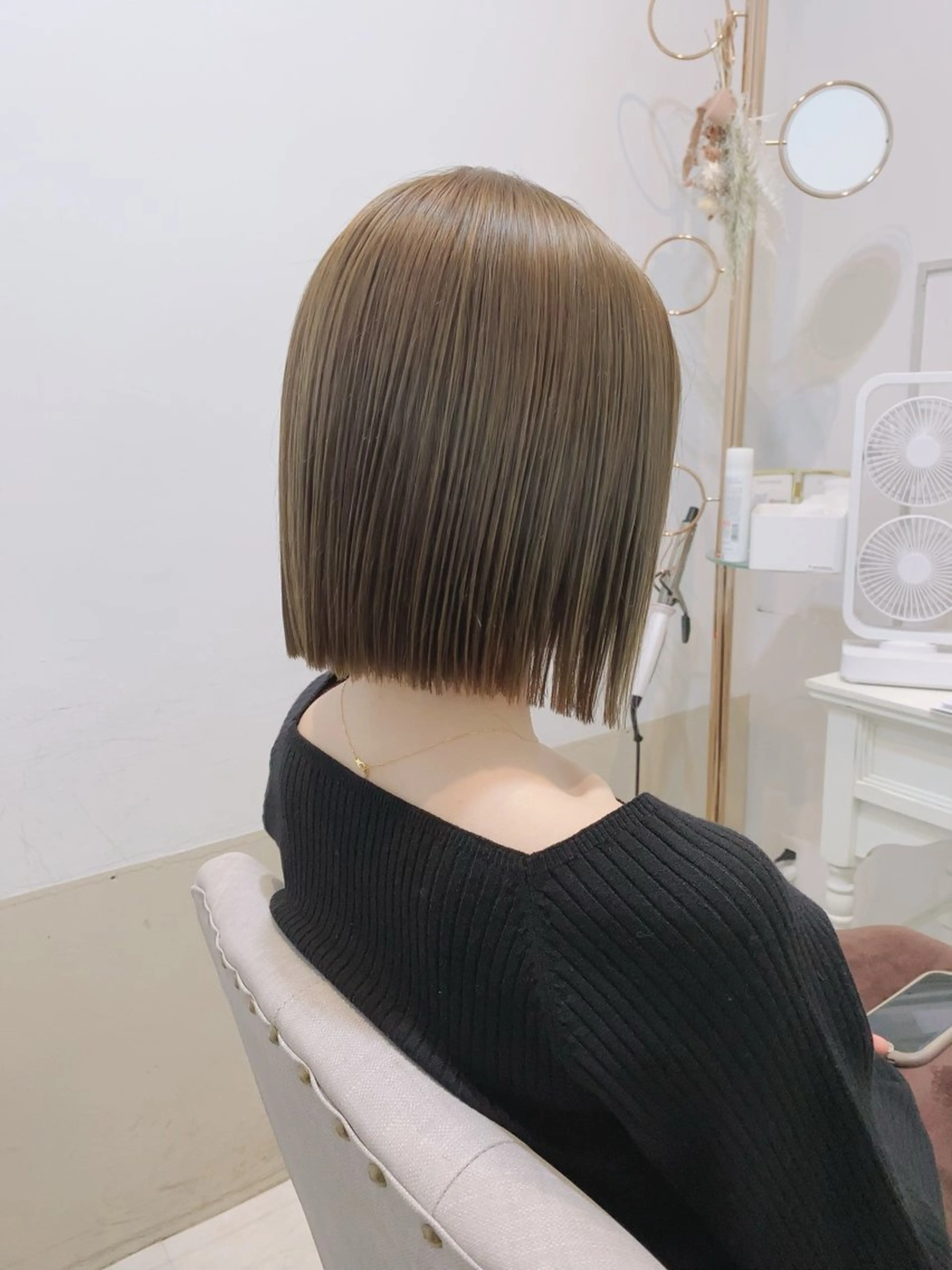 "🎀ミニモ限定🎀" ブリーチなしWカラー＋リペアトリートメントの写真