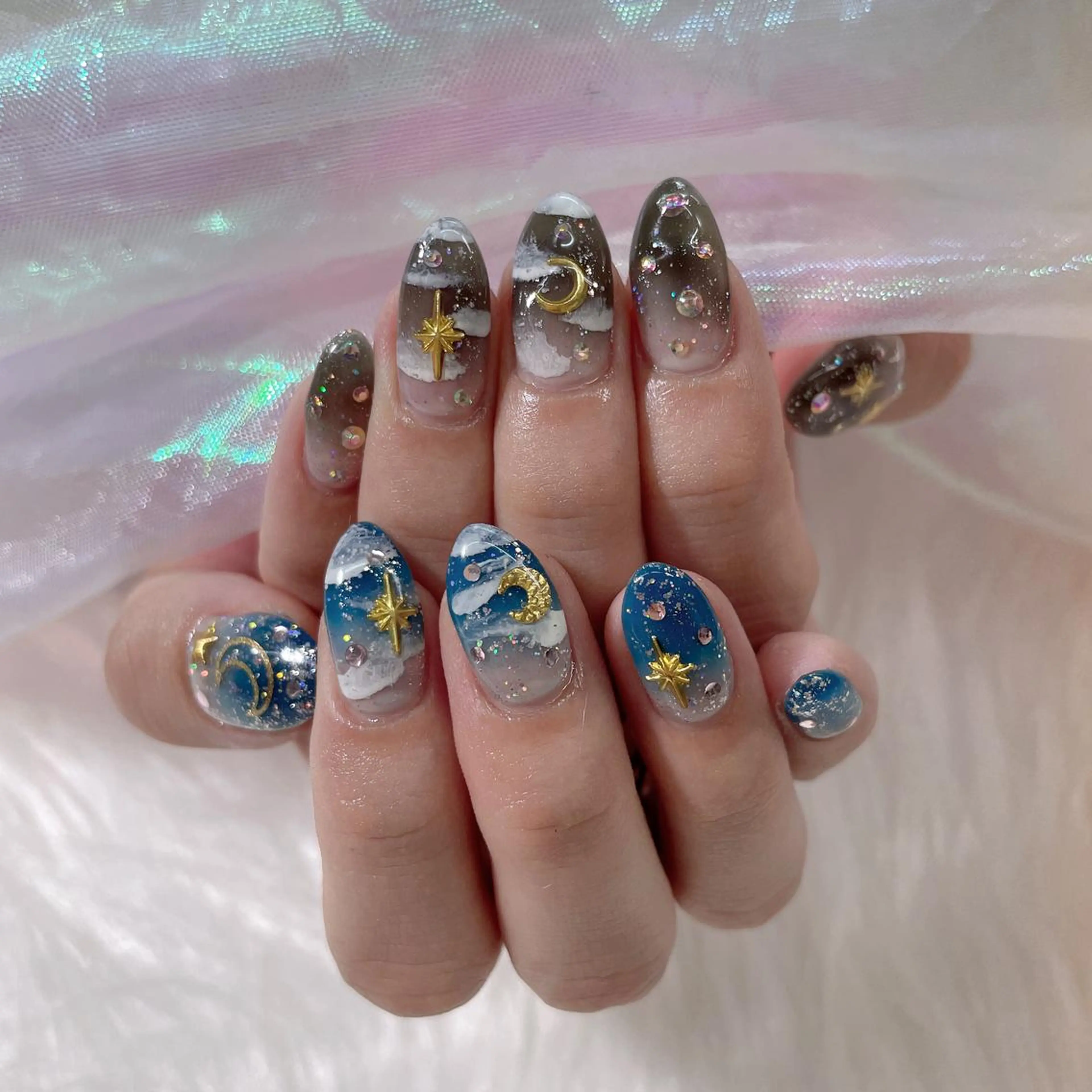 ネイル 🦋ネイルサロン ブラン🌈ゆりのネイルデザイン