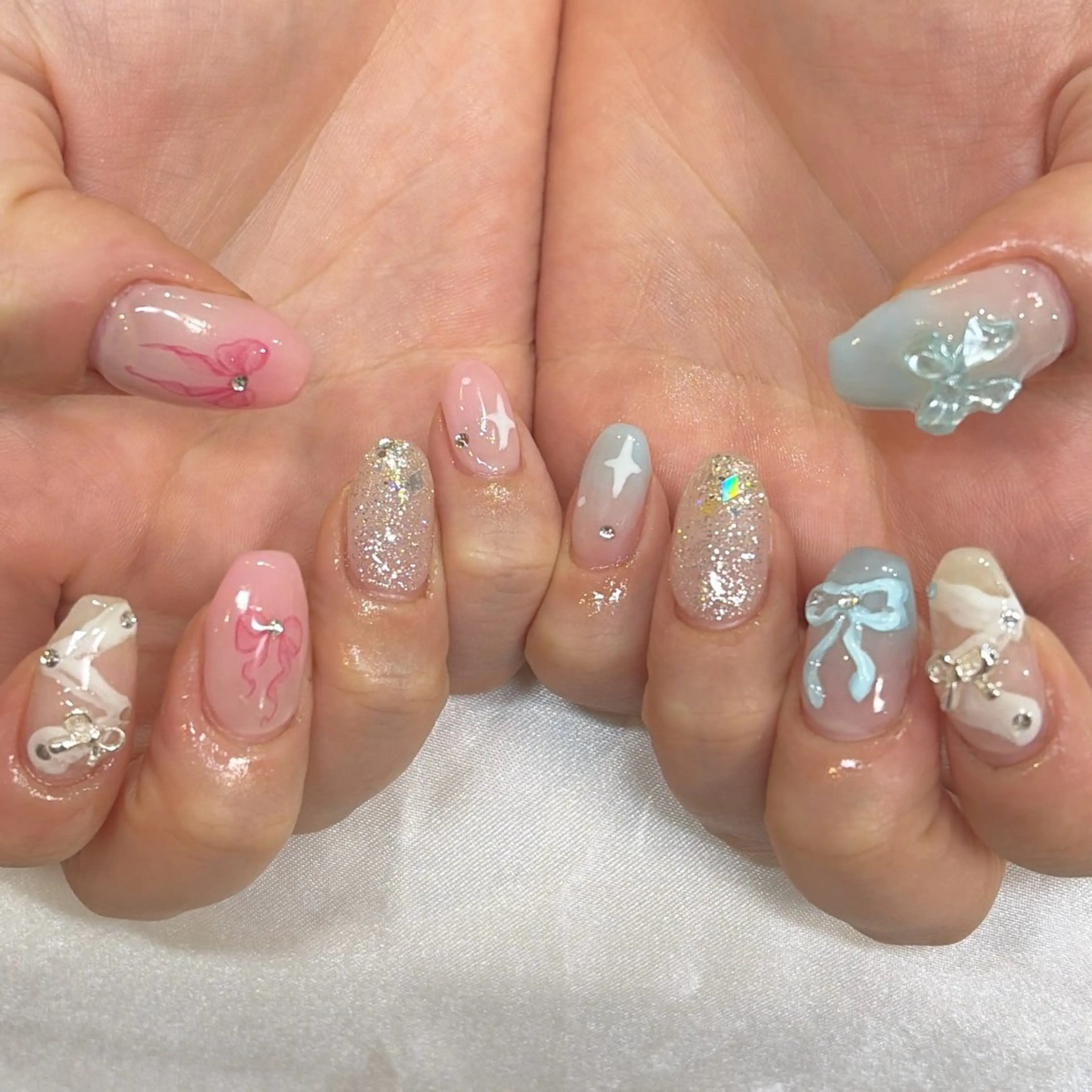 ネイル マグネットネイル ワンカラーネイル ワンホンネイル ハンドネイル lalaroom. nailsalon航空公園店所属・lala room.のネイルデザイン