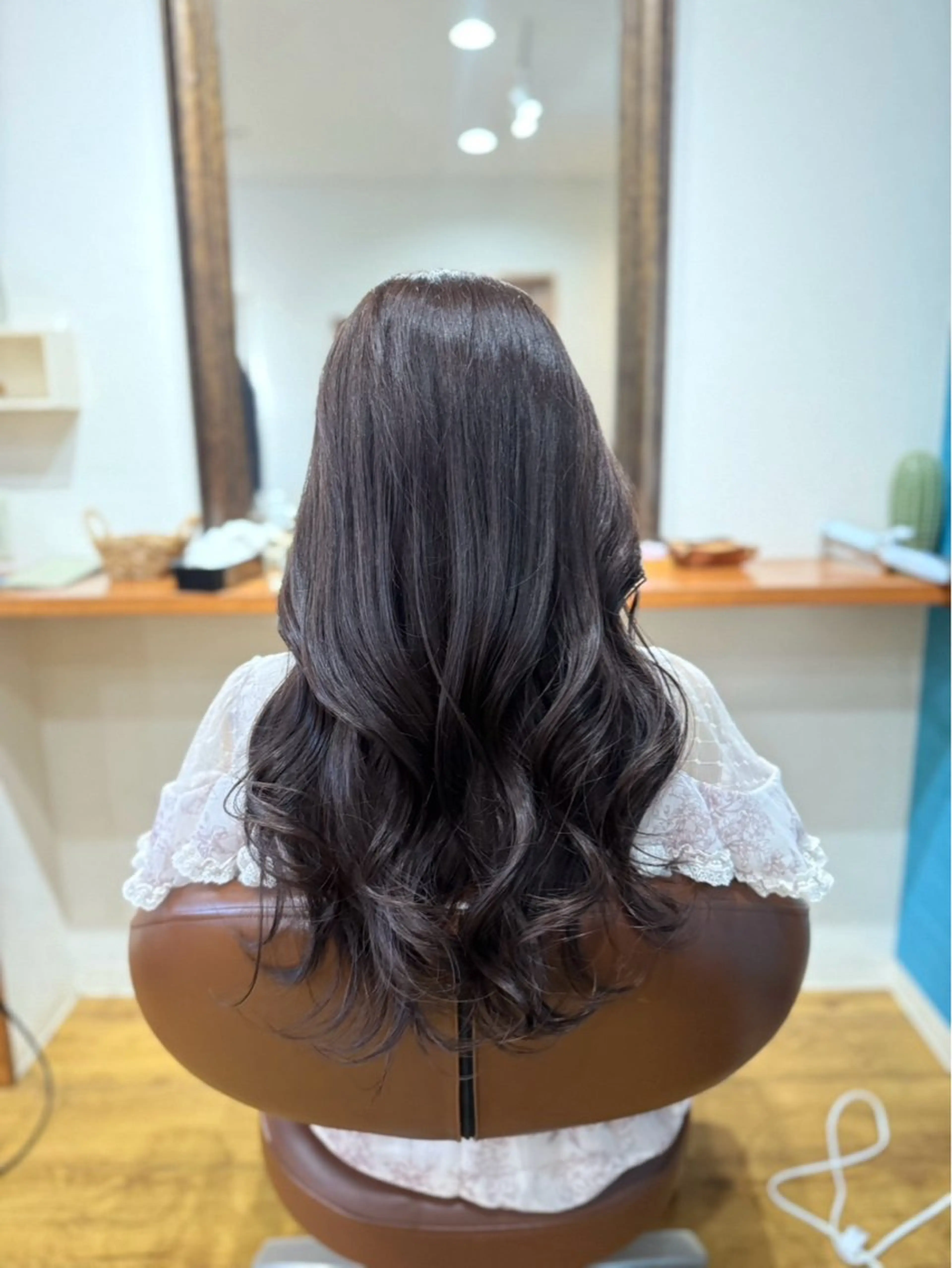 ロング カラー 髪質改善美容室Flat.千葉所属・トゥサリ/ 海外ヘア/レイヤーのヘアスタイル