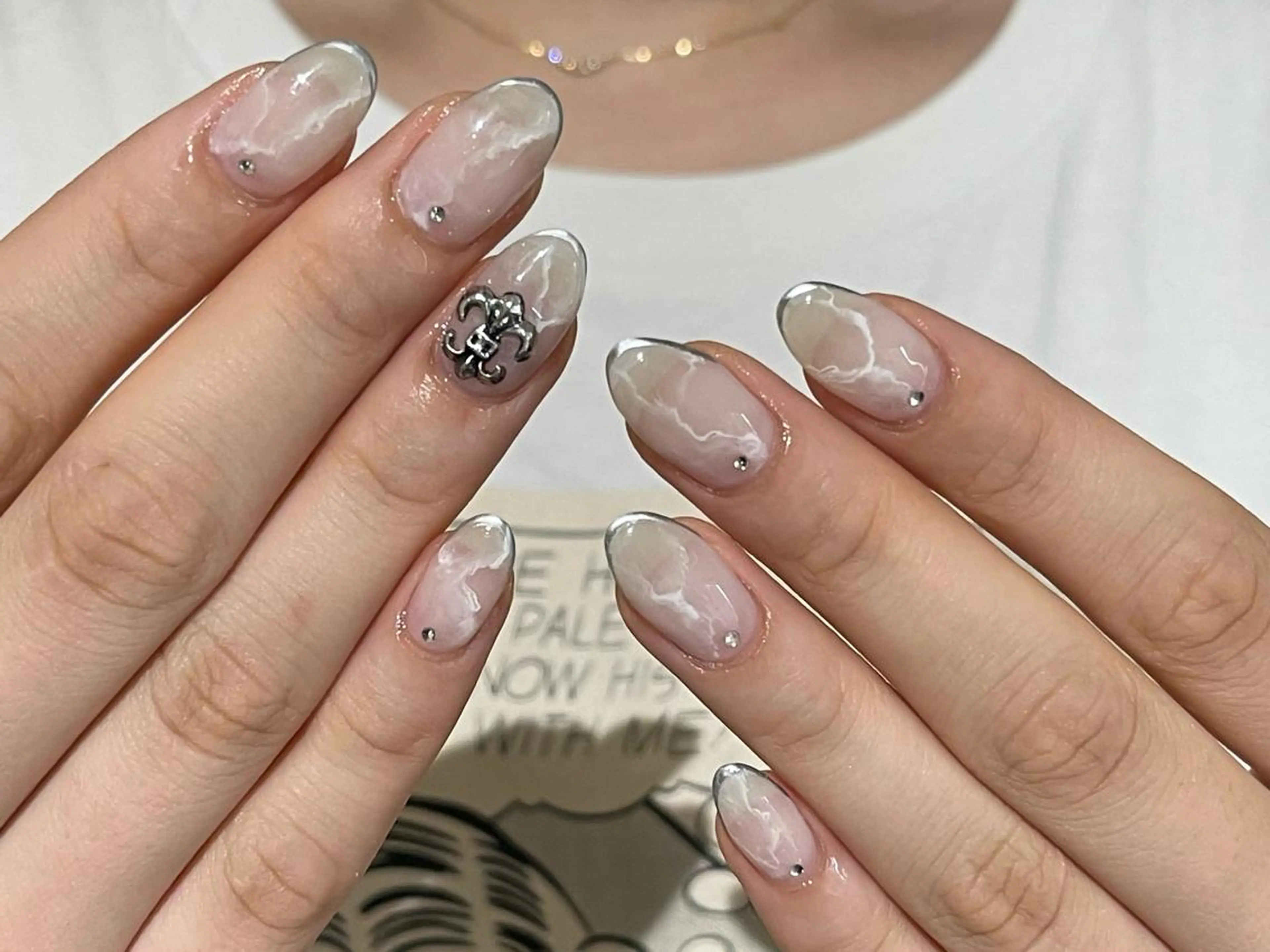 ネイル 8113 海外/y2k/韓国のネイルデザイン