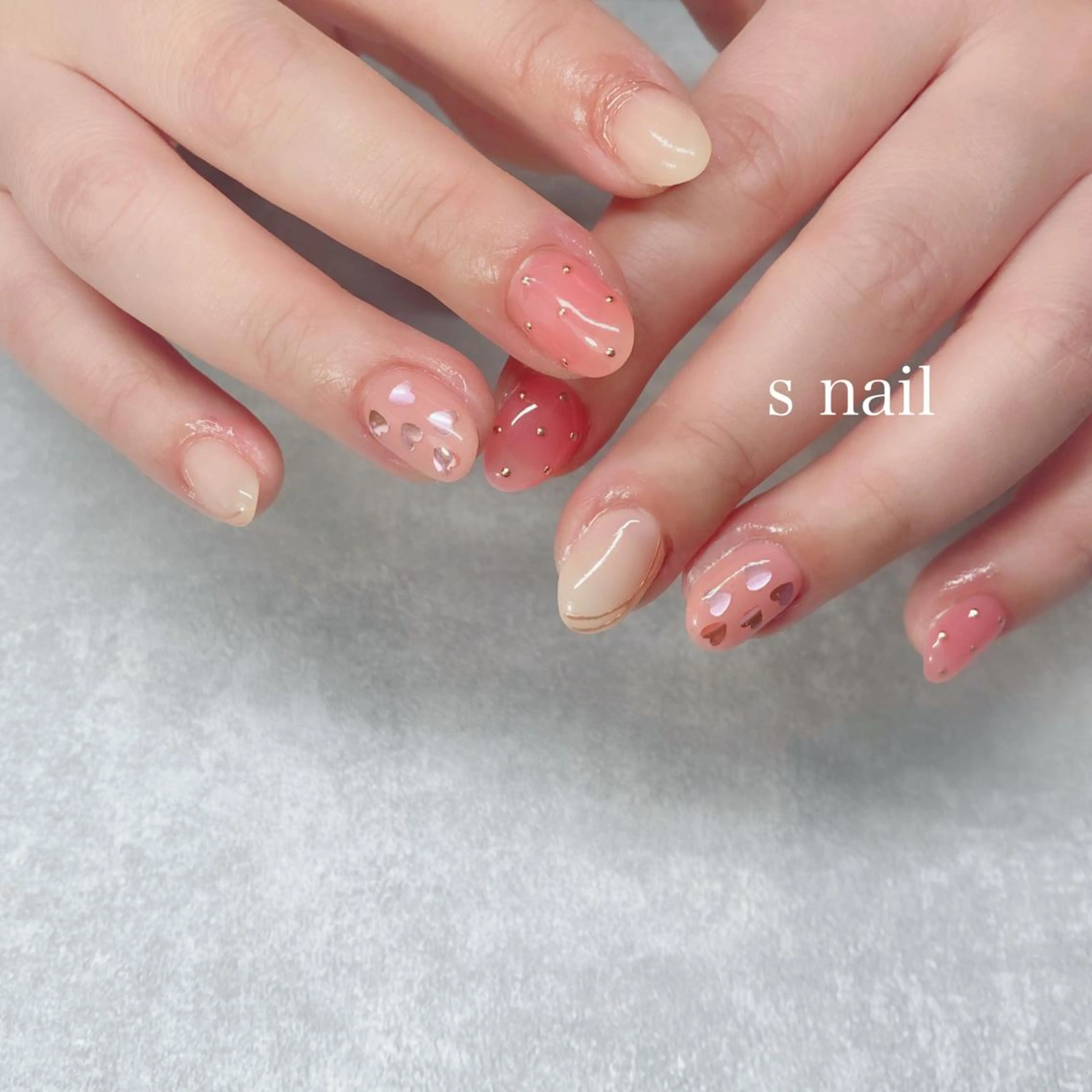 ネイル ハンドネイル s nail さとよしみゆきのネイルデザイン