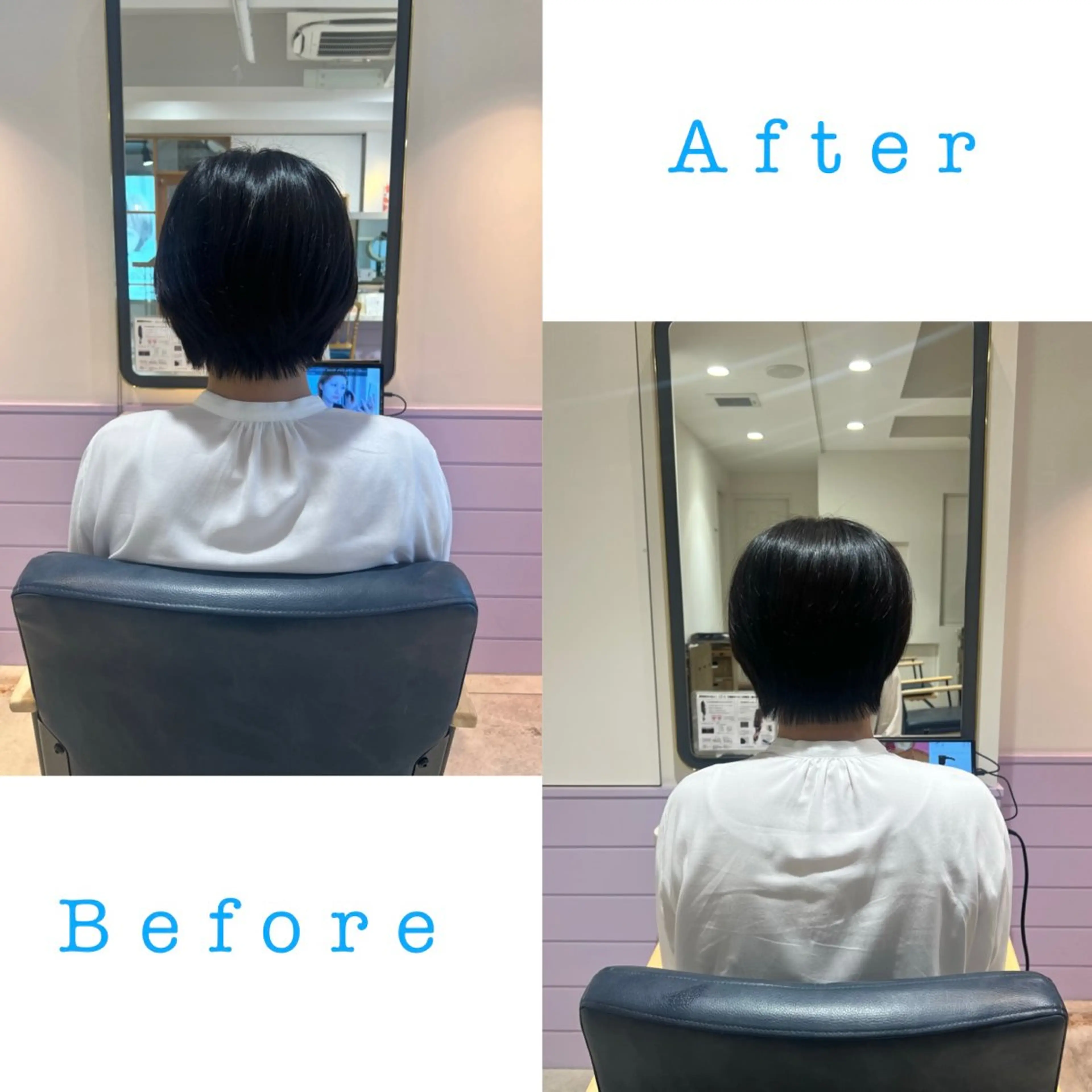 ショート ショートヘア 髪質改善✨石塚 真梨奈のヘアスタイル