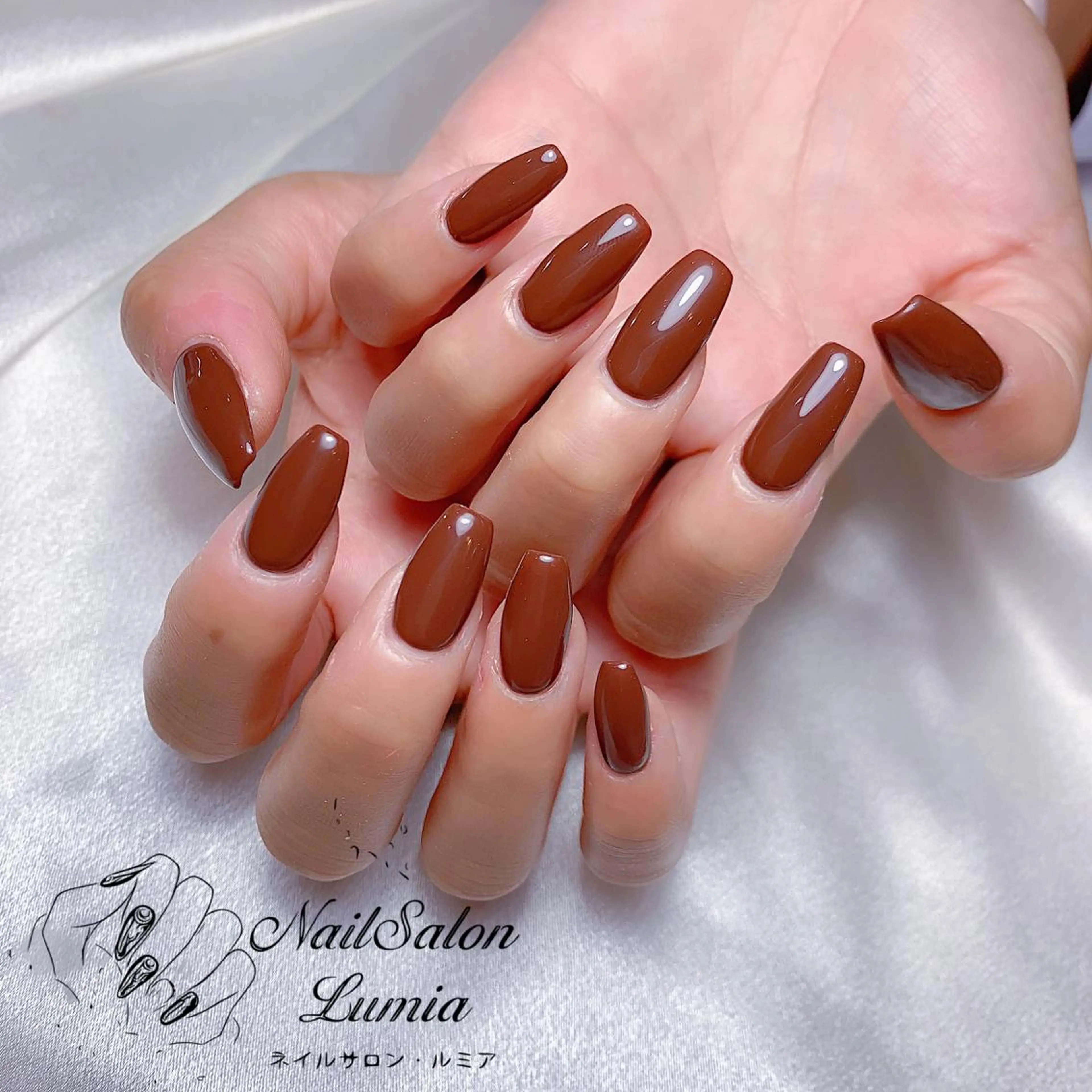ネイル ハンドネイル ネイルサロン ルミア Lumia 店長のネイルデザイン